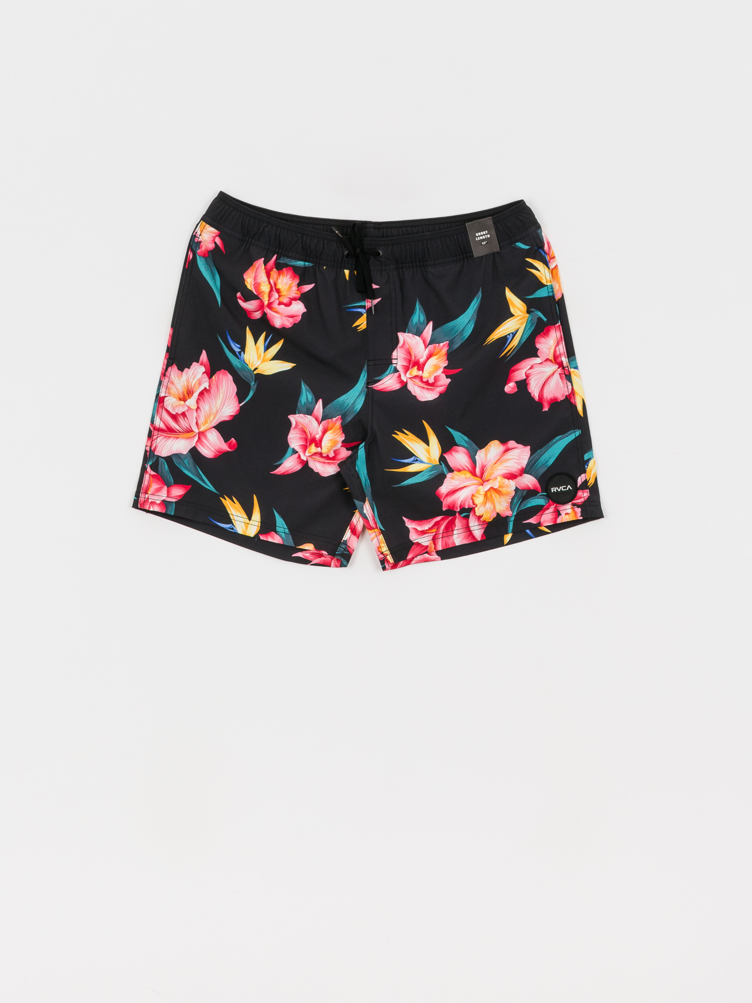 RVCA Va Elastic Shorts (black multi)