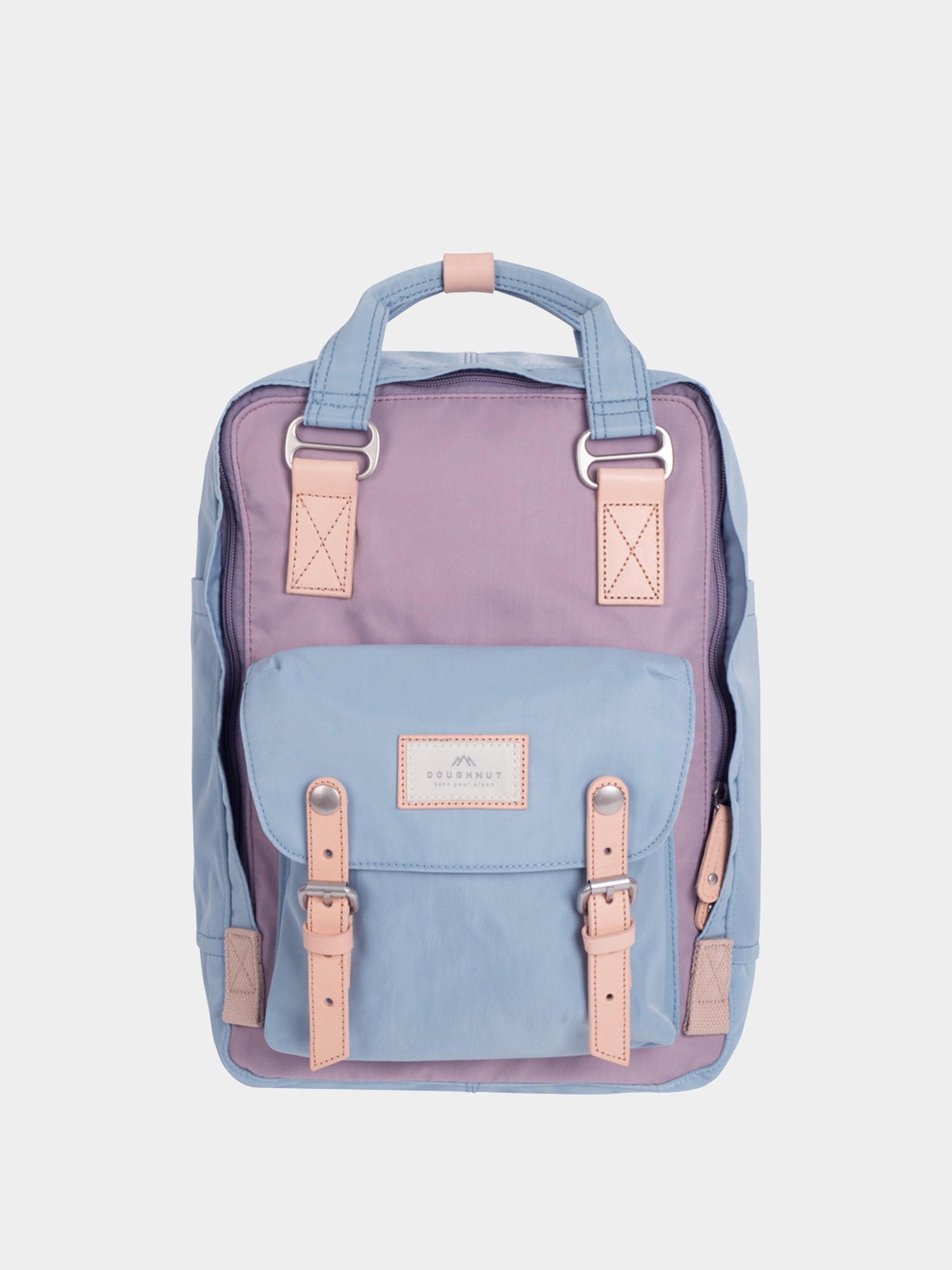 Doughnut Macaroon Backpack (lilac x light blue)