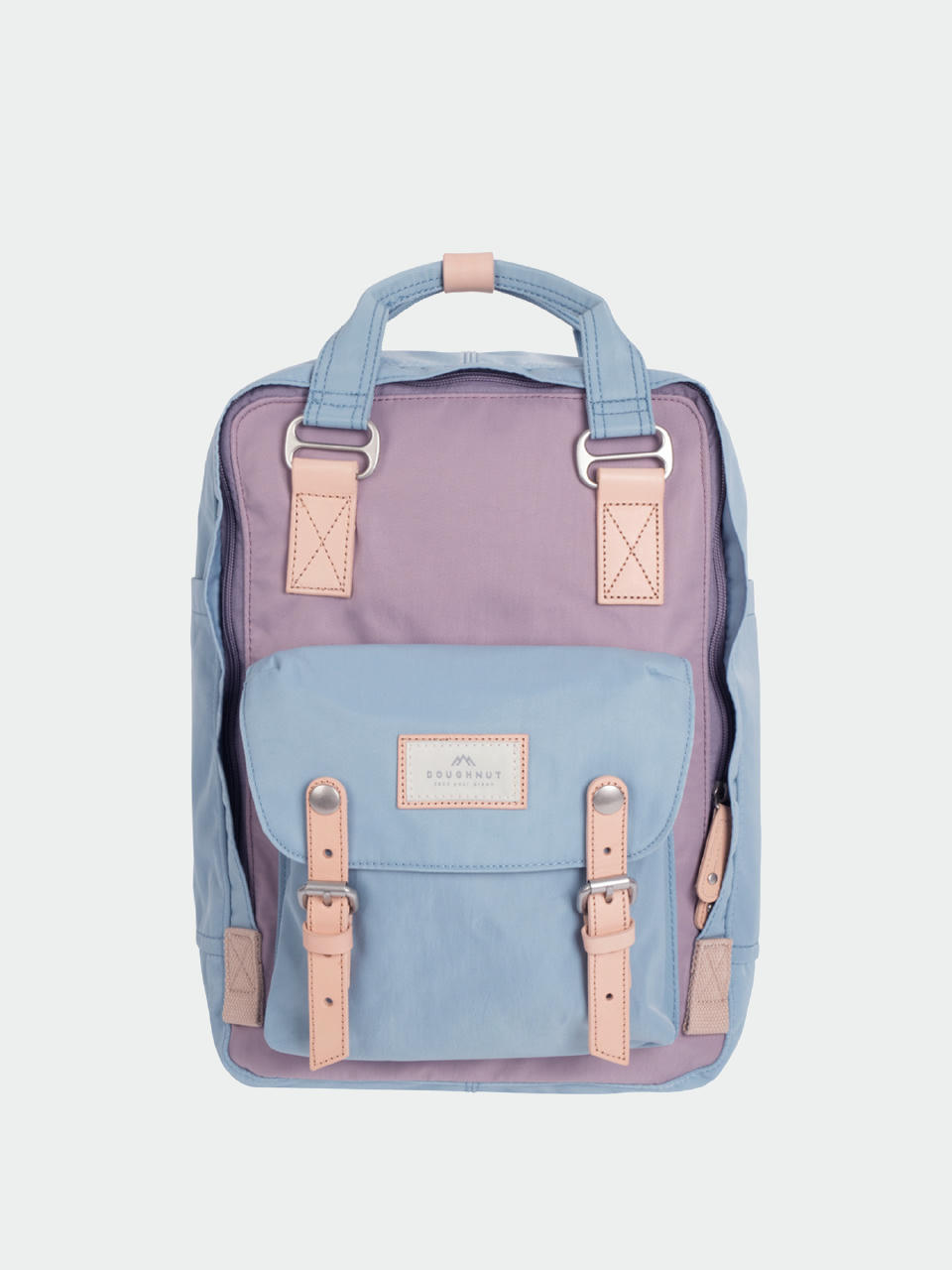 Doughnut Macaroon Rucksack (lilac x light blue)