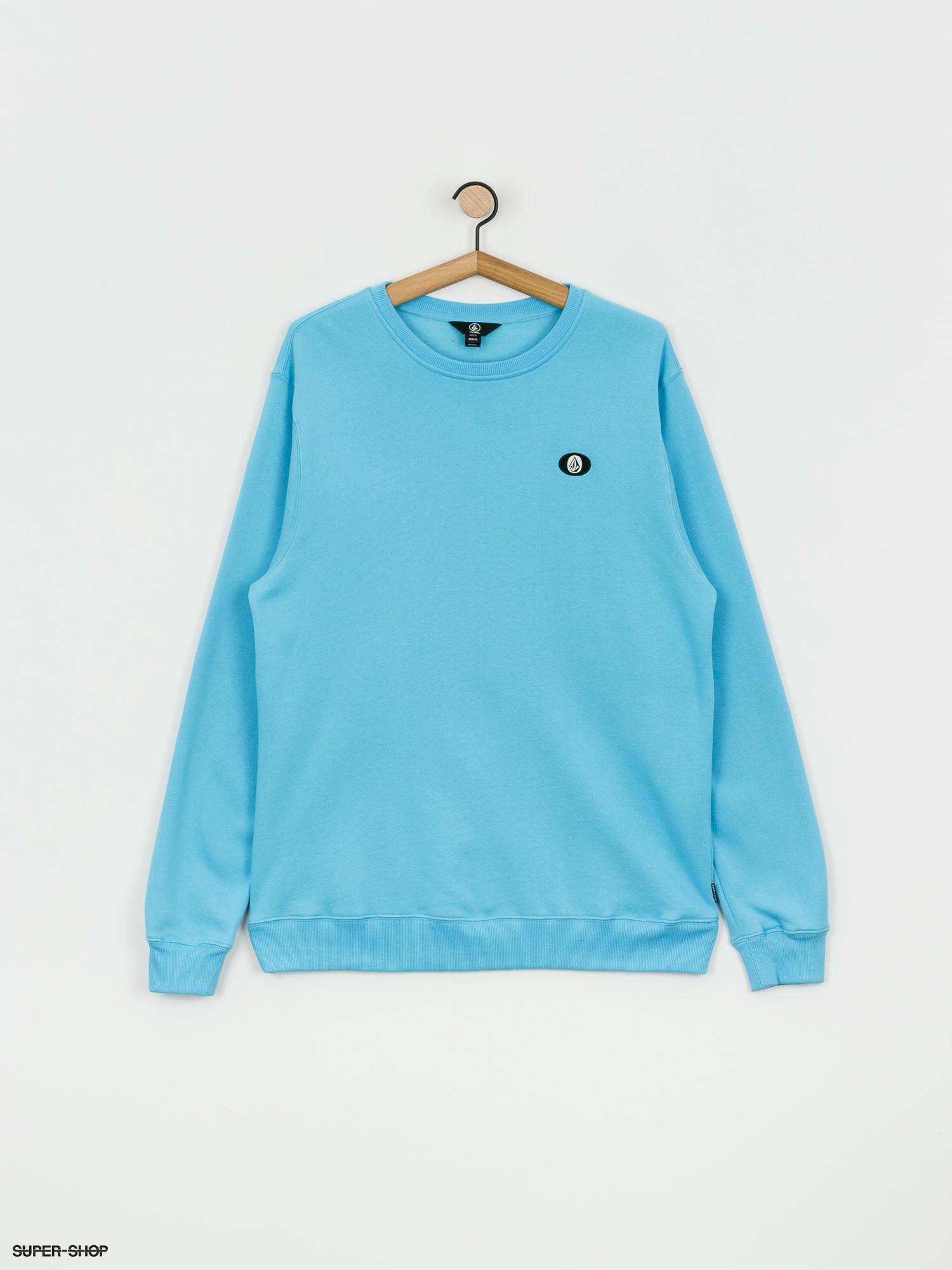 aqua blue sweatshirt