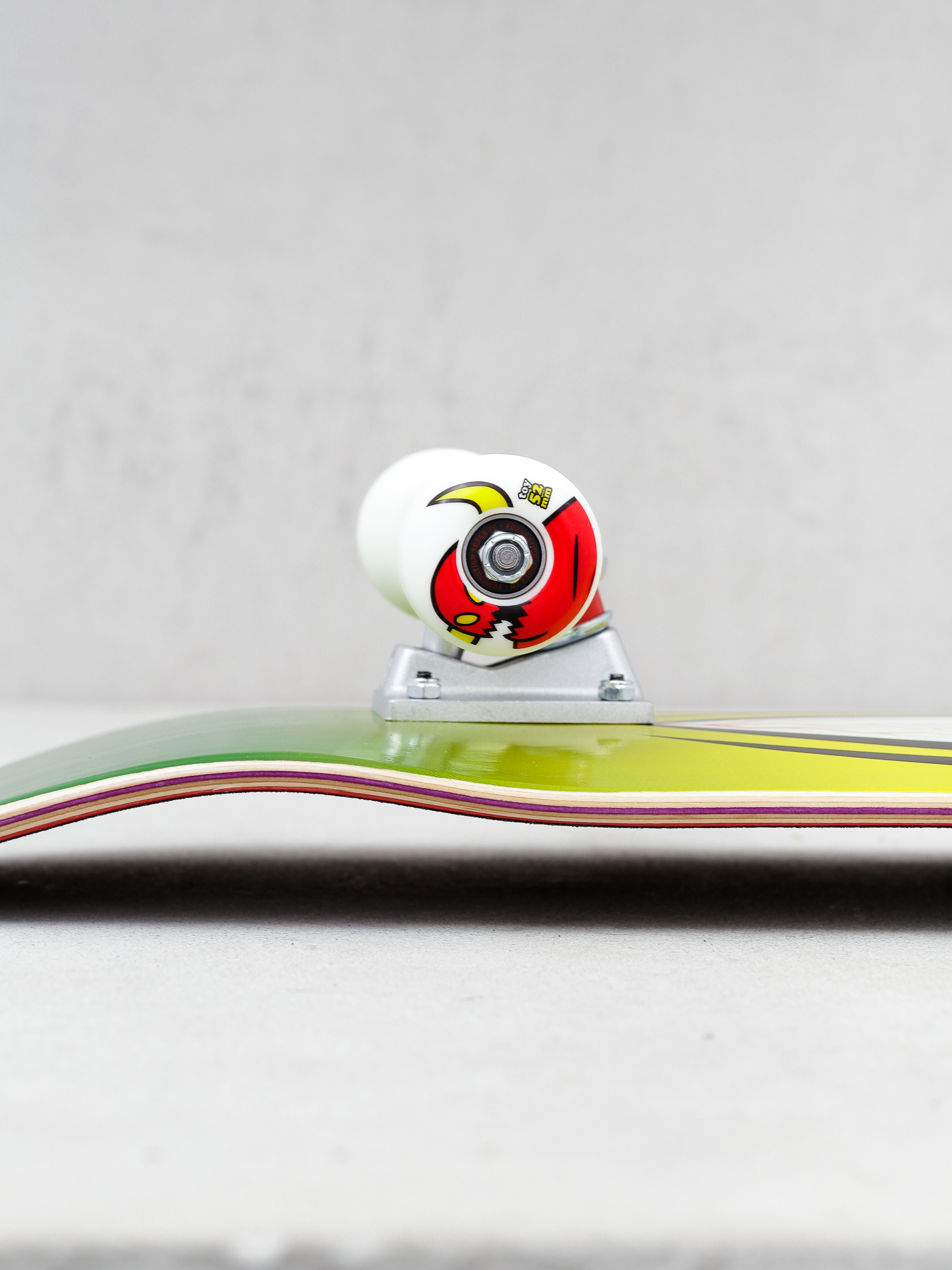 Toy Machine Future Skateboard (green/yellow)