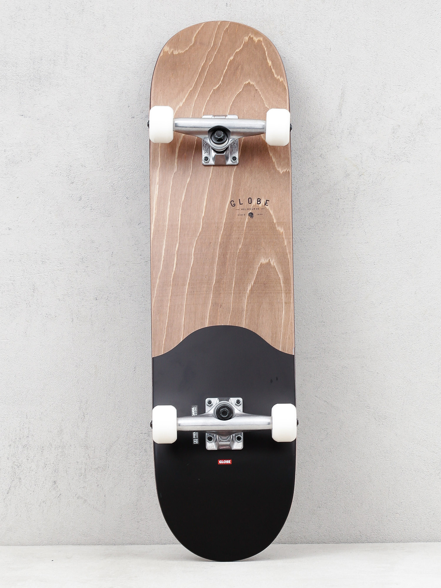 Globe G1 Argo Skateboard - brown (dark maple/black)
