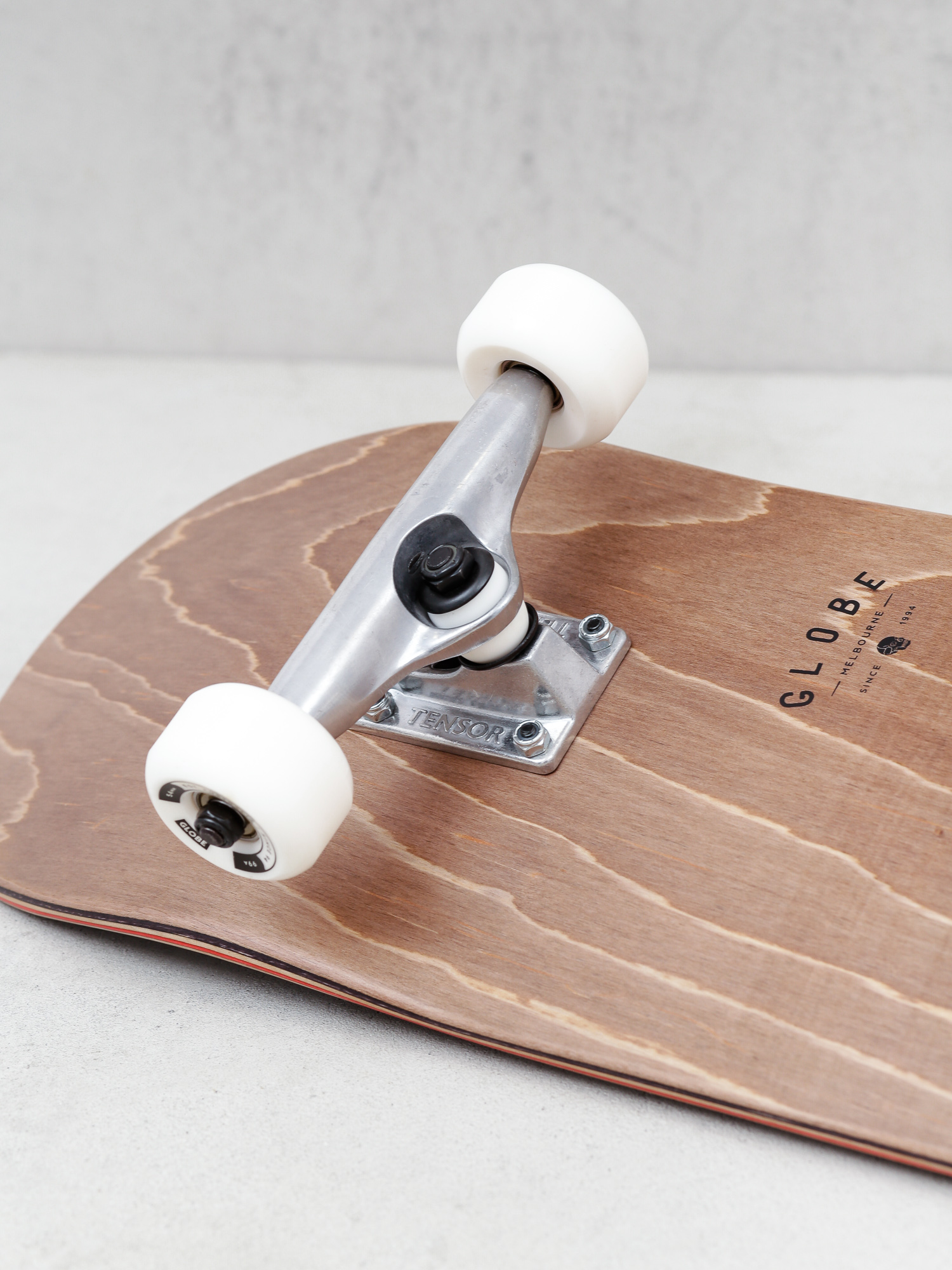 Globe G1 Argo Skateboard - brown (dark maple/black)