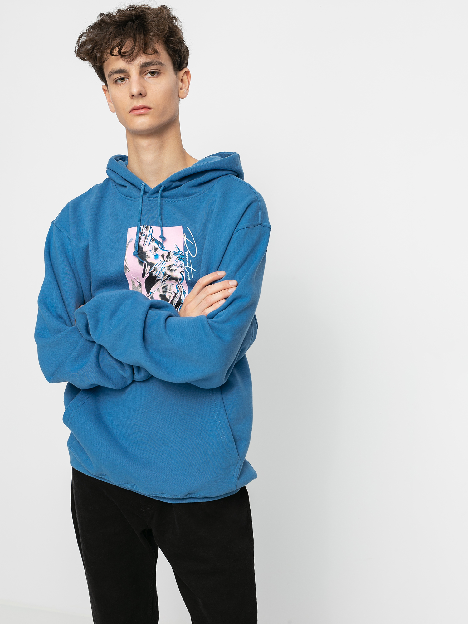 Primitive blue outlet hoodie