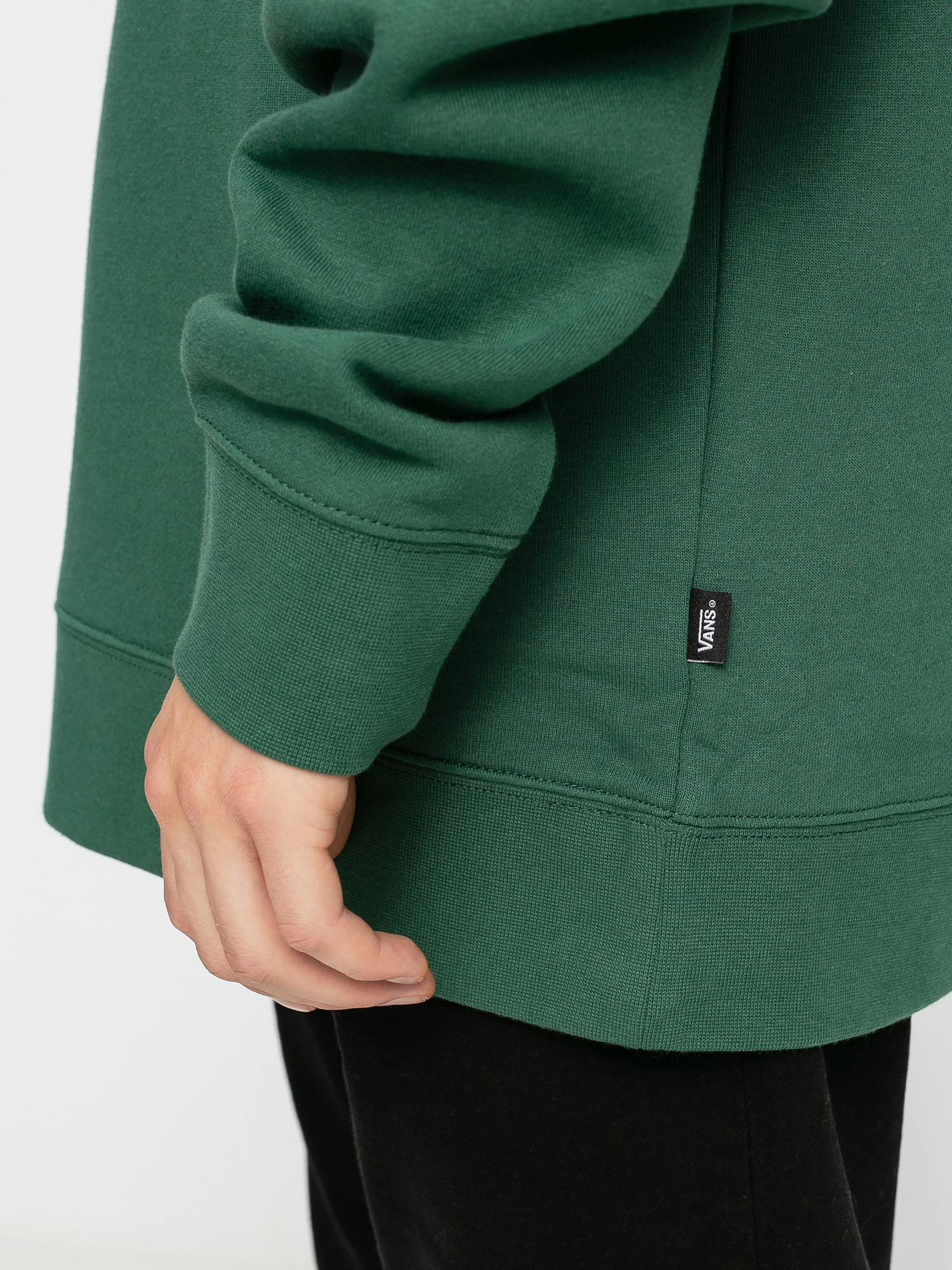 vans green sweatshirt