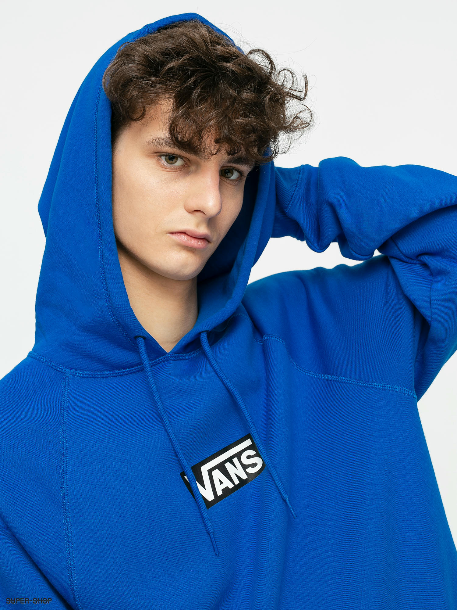 vans blue hoodie