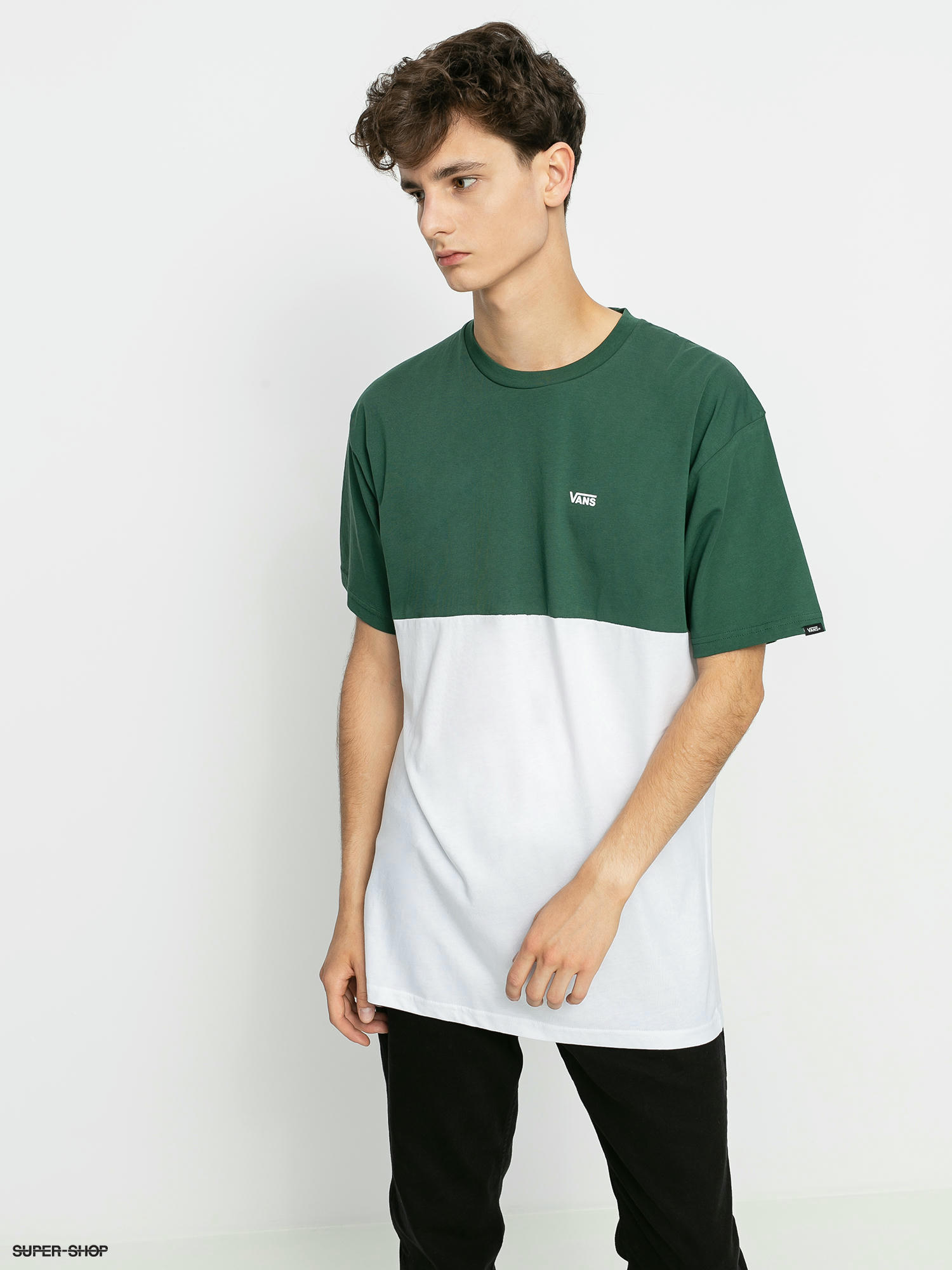 color block vans shirt