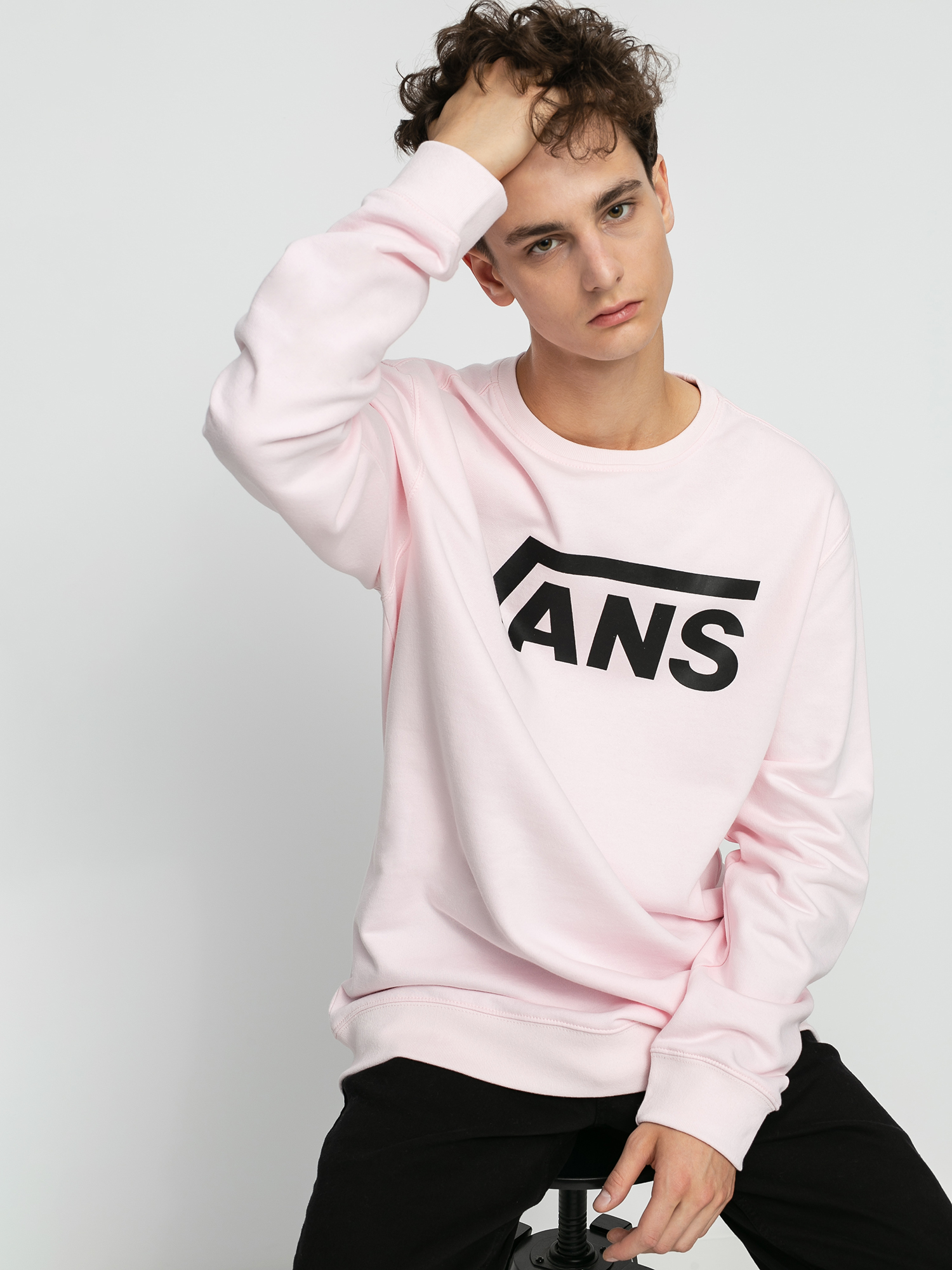 Vans 2024 pink sweatshirt