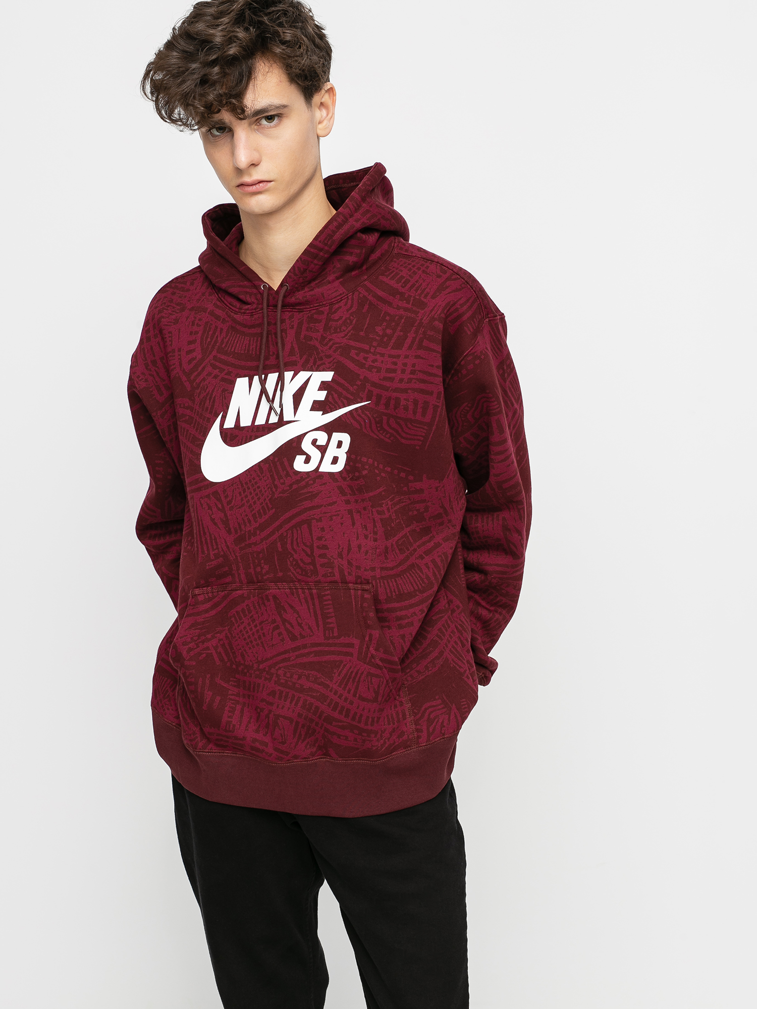 Nike sb best sale aop hoodie