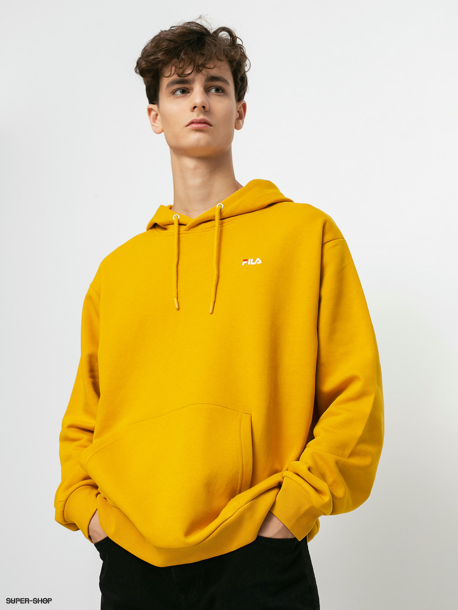 Fila hoodie deals mens yellow