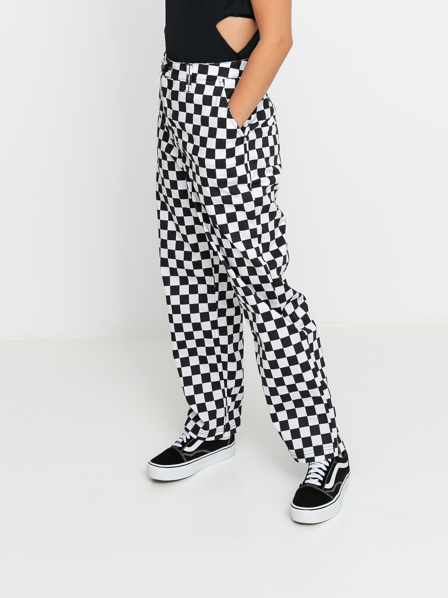 Vans Authentic Chino Print Hose Wmn (checkerboard)