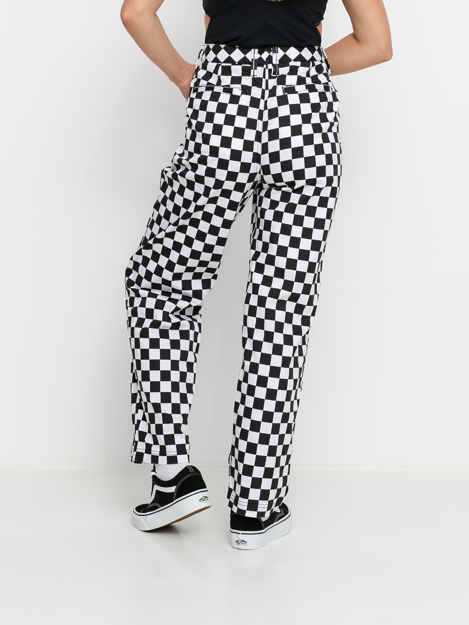Vans Authentic Chino Print Hose Wmn (checkerboard)