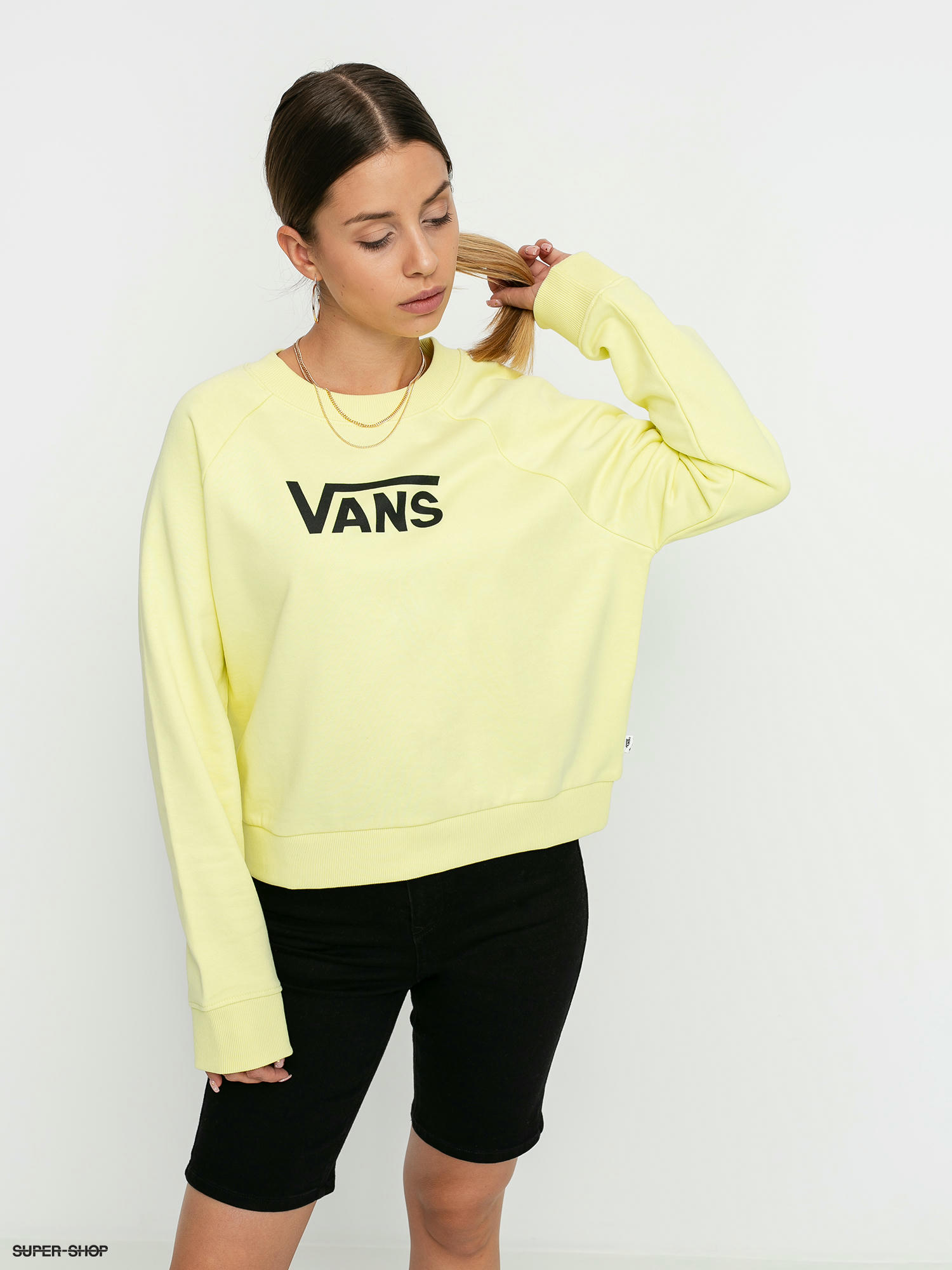 womens yellow vans