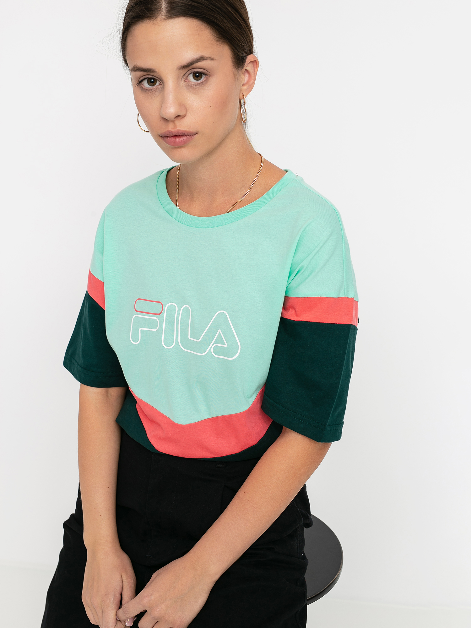 fila green t shirt