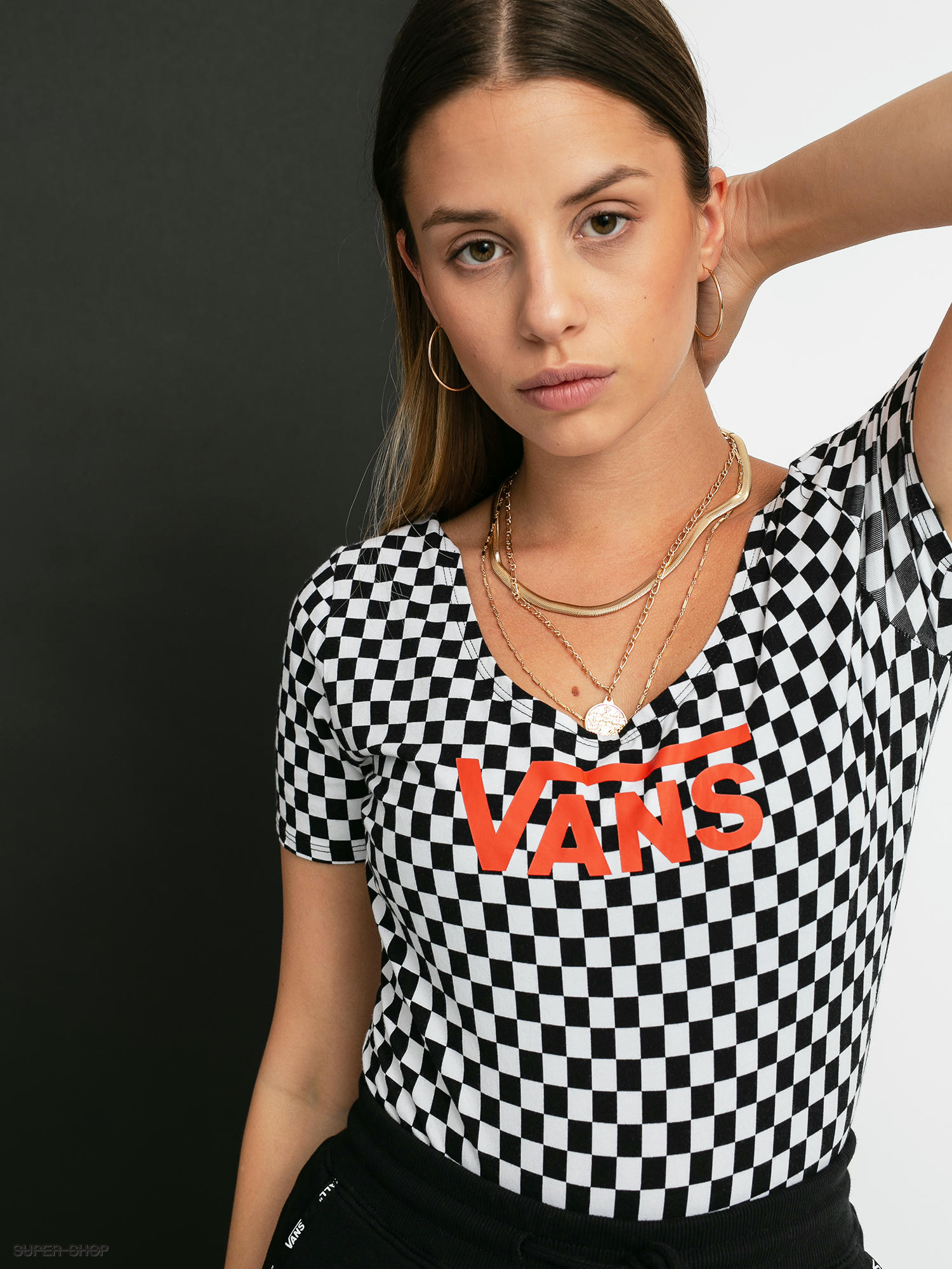 vans checkerboard bodysuit