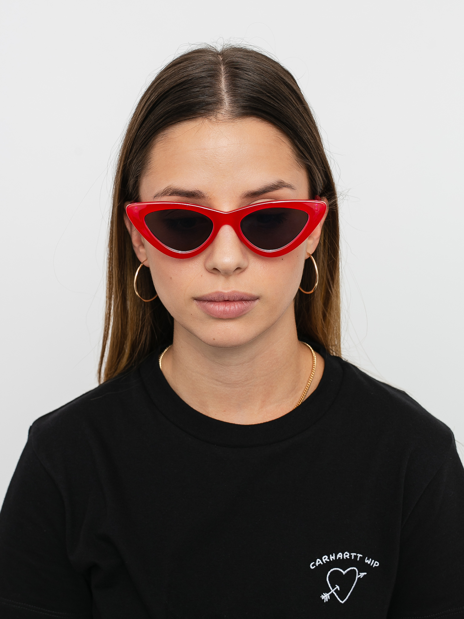 Le Specs X Adam Selman The Last Lolita Sonnenbrille (opaque red)