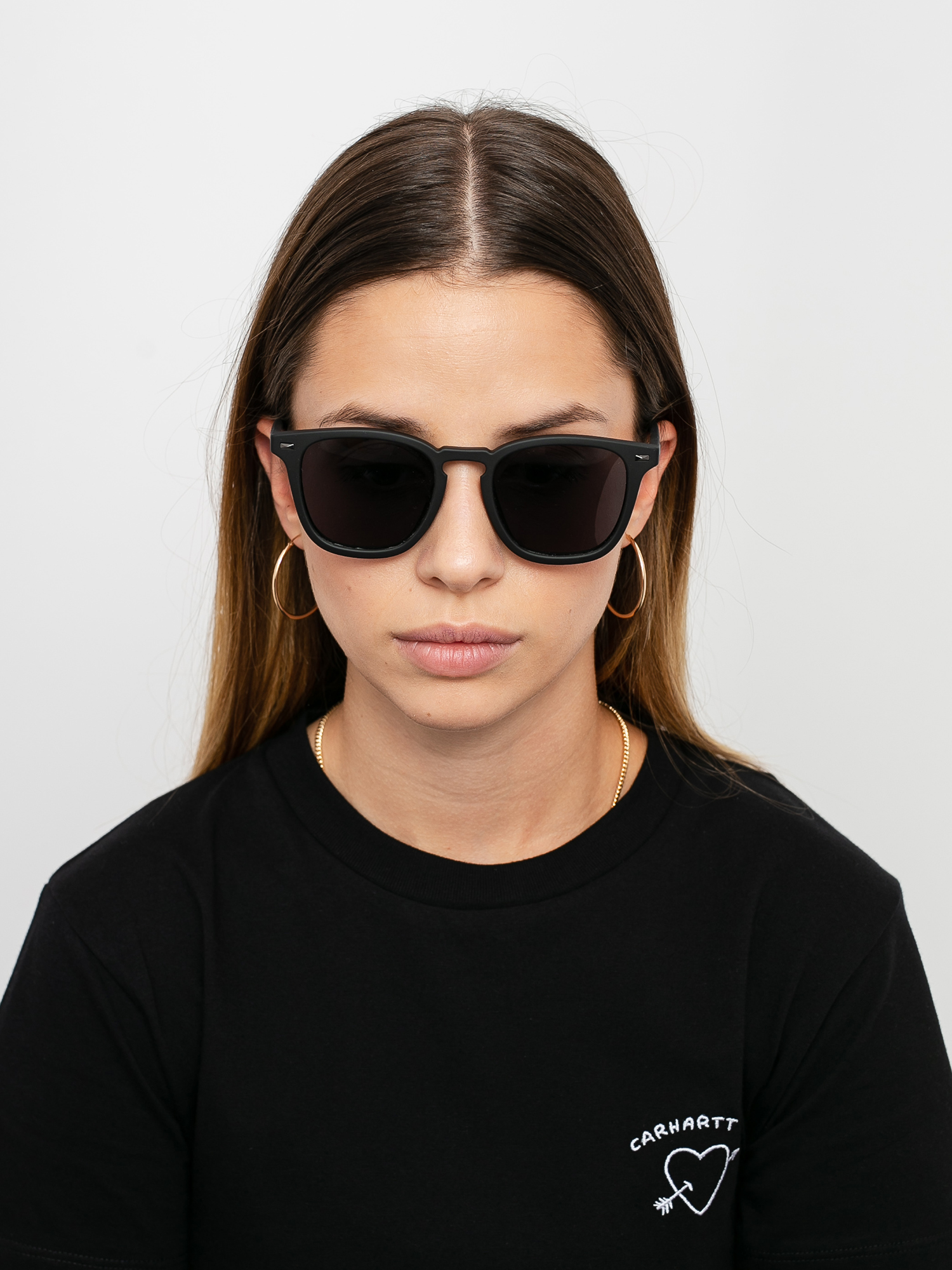 Le Specs No Biggie Sunglasses (black rubber)