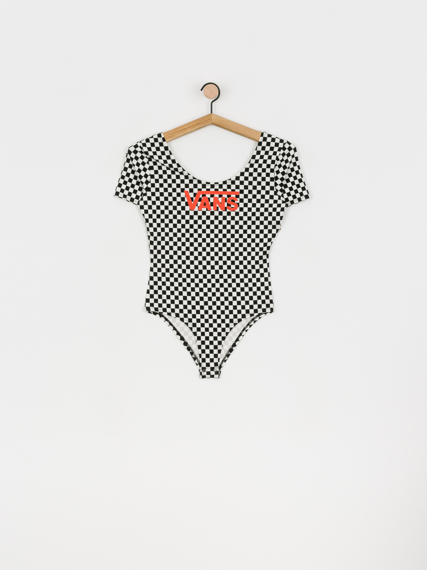 Vans Body Check V II Bodysuit Unterwäsche Wmn (checkerboard/paprika)