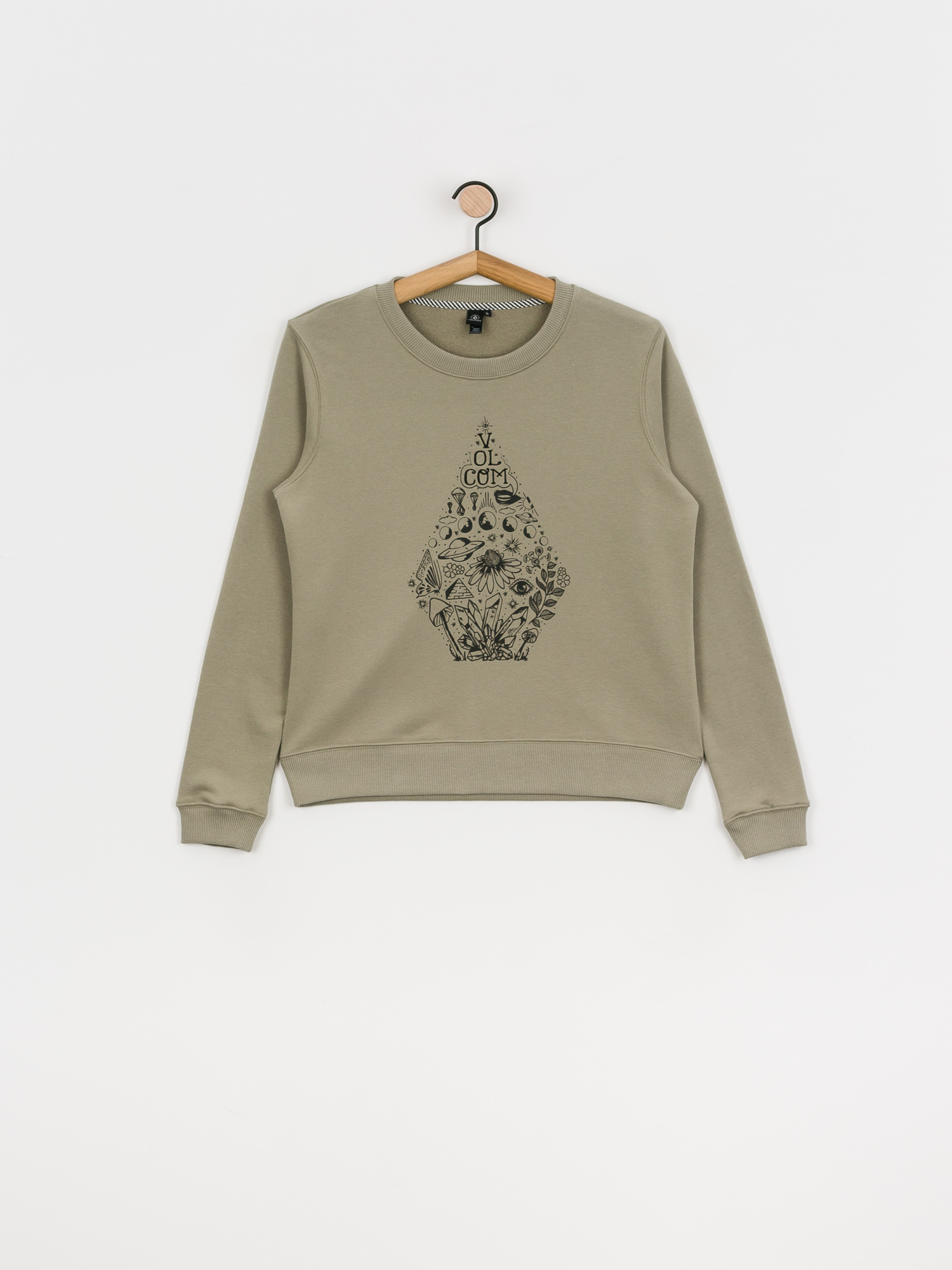 Volcom Sound Check HD Hoodie Wmn (green tea)