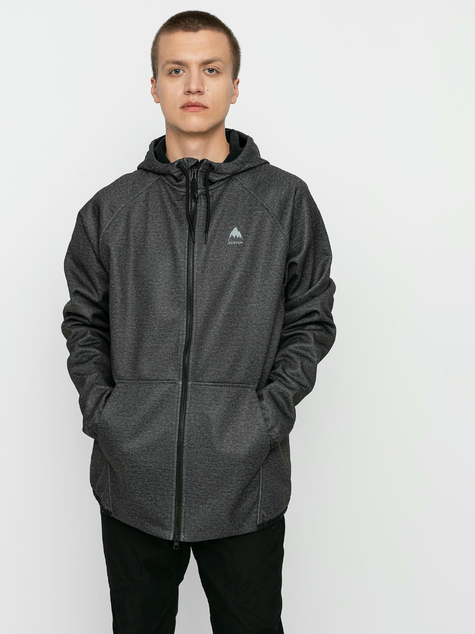 Burton Crown Weatherproof ZHD Hoodie (true black heather)