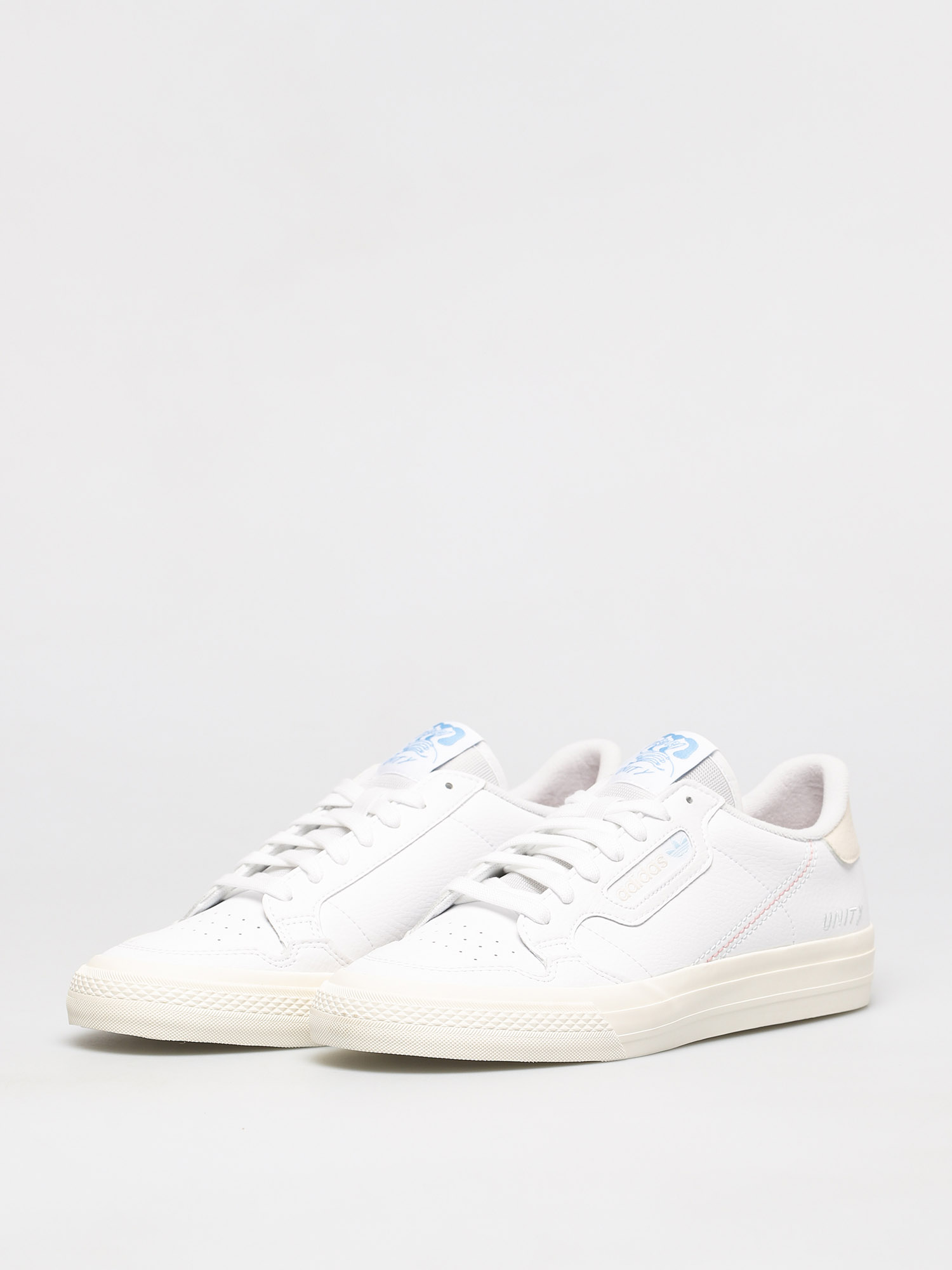 adidas Continental Vulc X Unity Shoes (ftwwht/cwhite/ltblue)