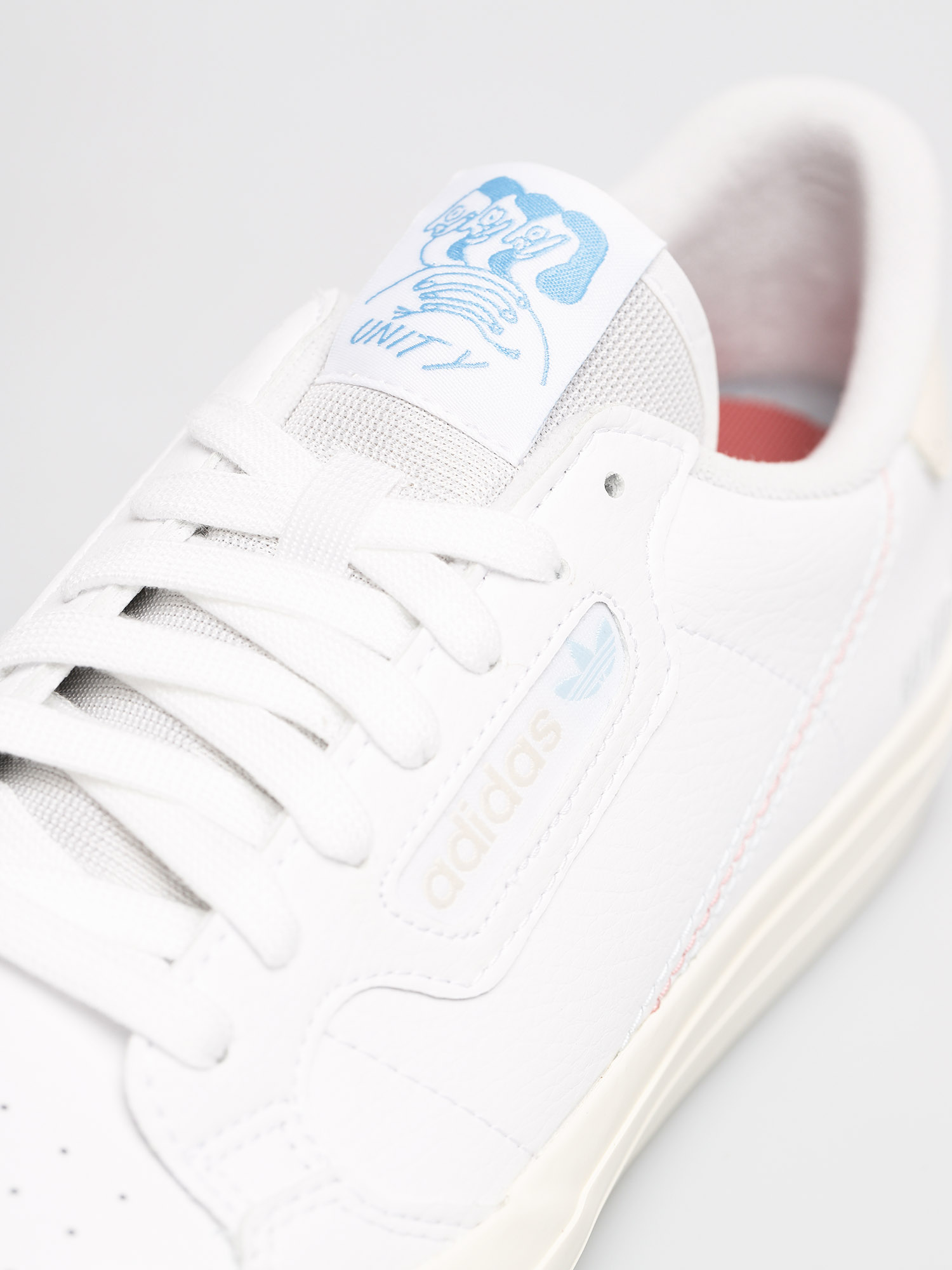 adidas Continental Vulc X Unity Shoes (ftwwht/cwhite/ltblue)