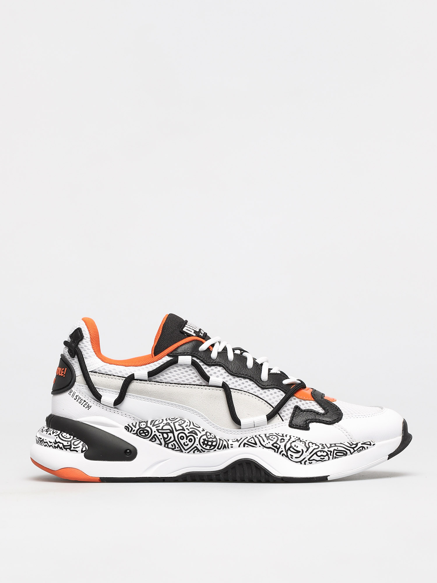 Puma Rs 2K Mr Doodle Shoes (white/black)