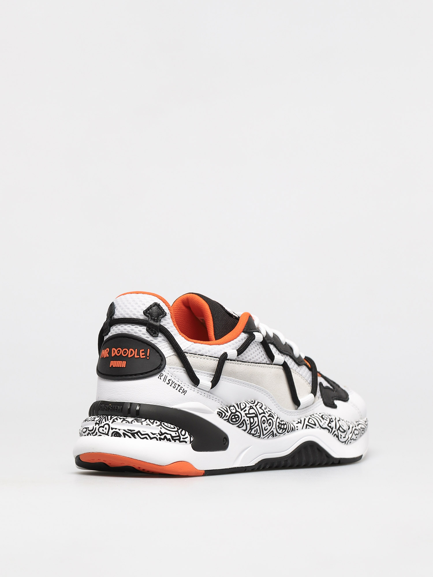 Puma Rs 2K Mr Doodle Shoes (white/black)