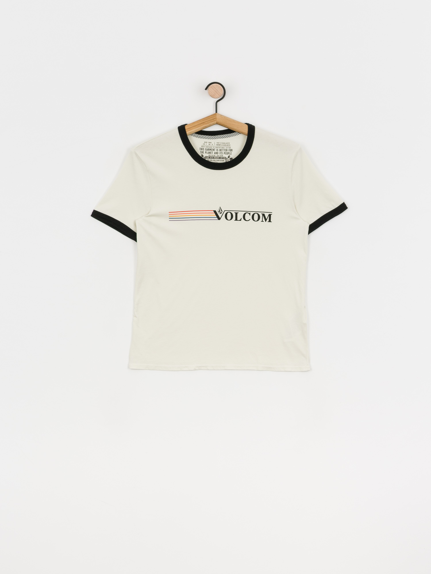 Volcom Truly Ringer T-shirt Wmn (mist)