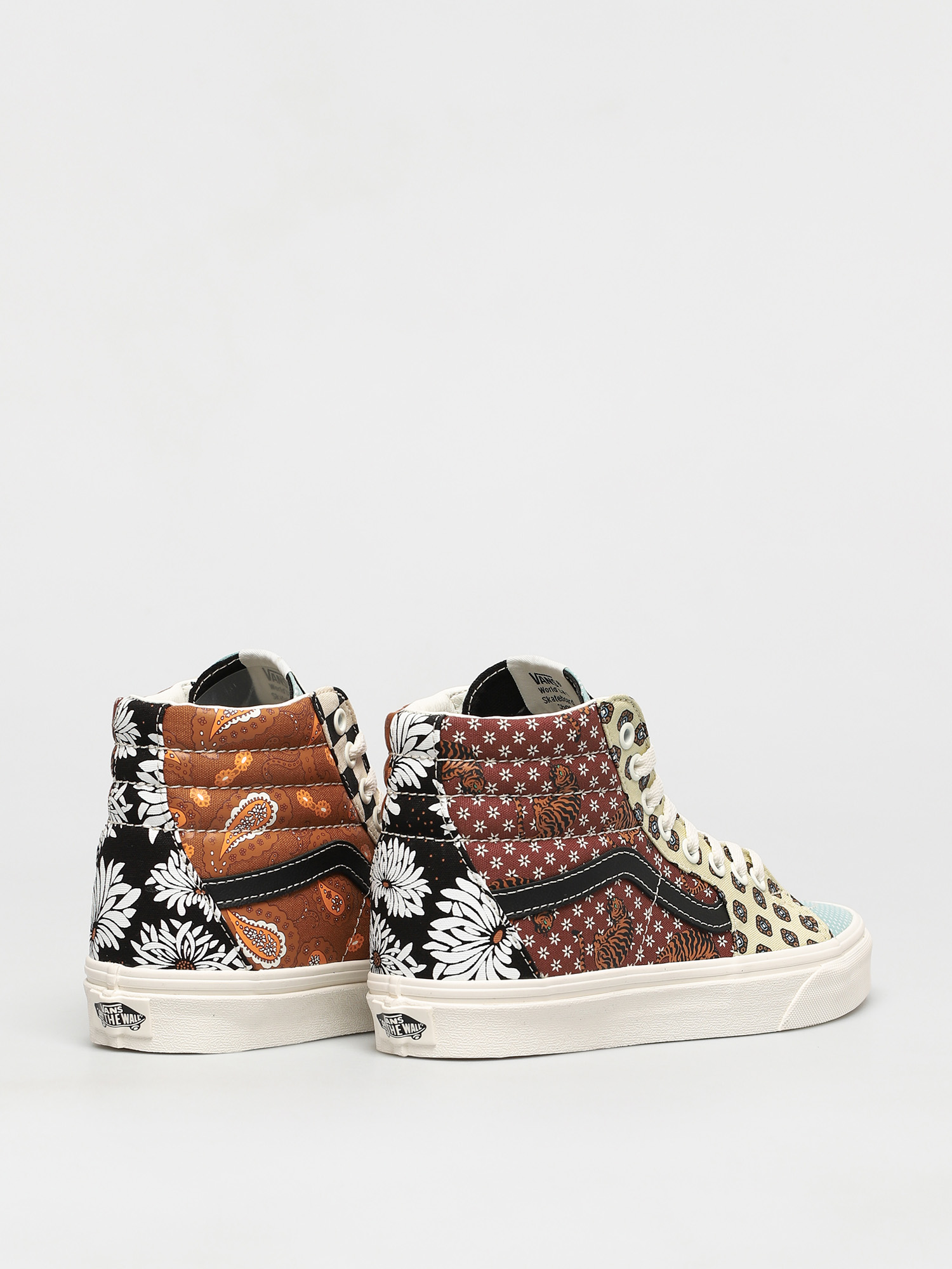 Vans sk8 outlet hi tiger patchwork