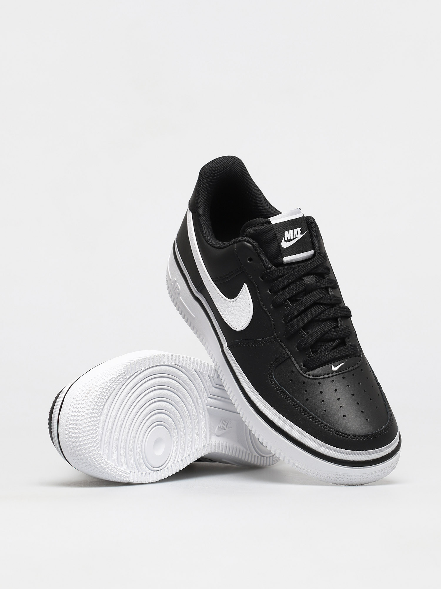 Nike Air Force 07 Lv8 Schuhe Schwarz (black/white wolf grey)