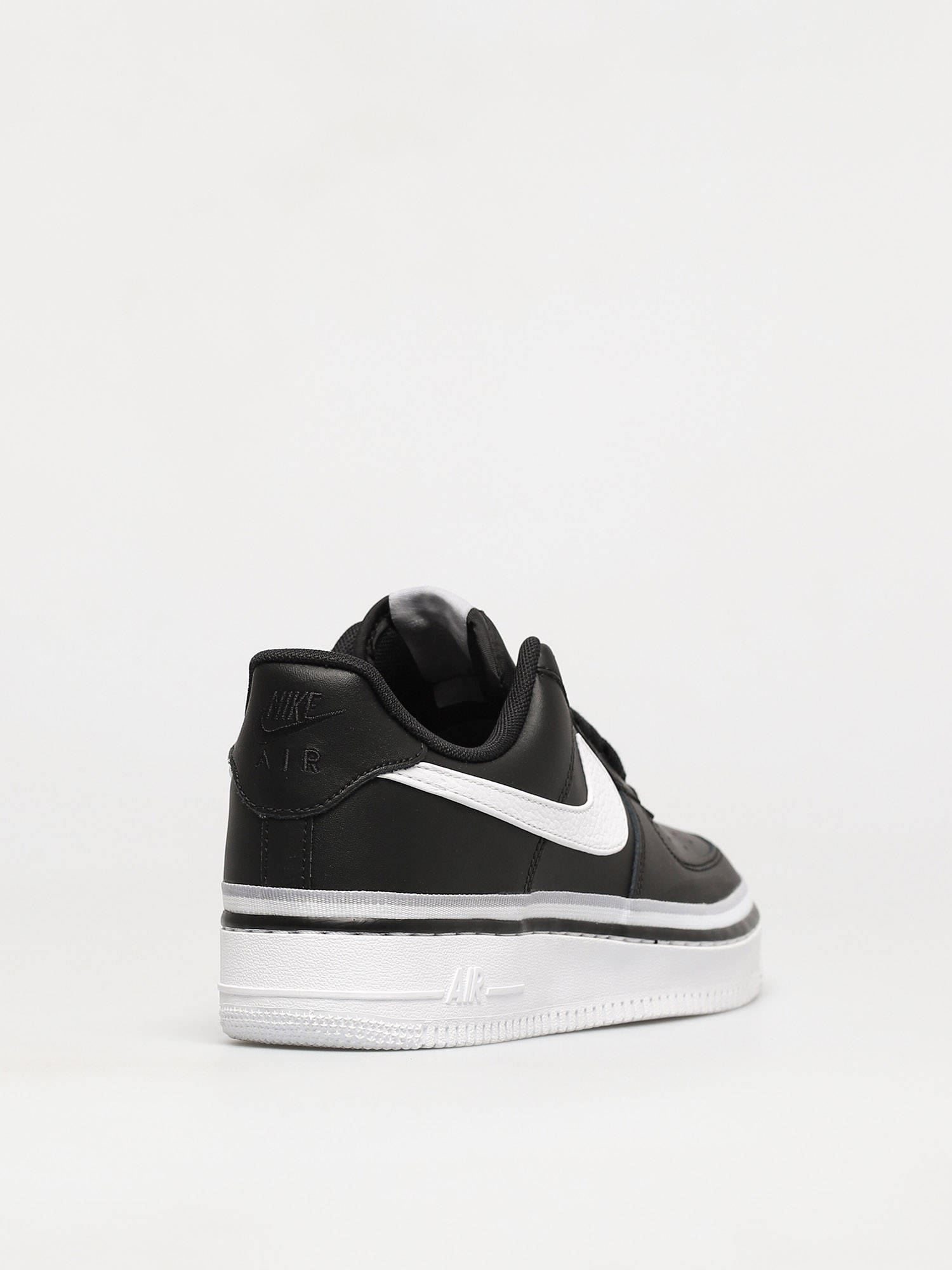 Nike Air Force 1 07 Lv8 Schuhe (black/white wolf grey)