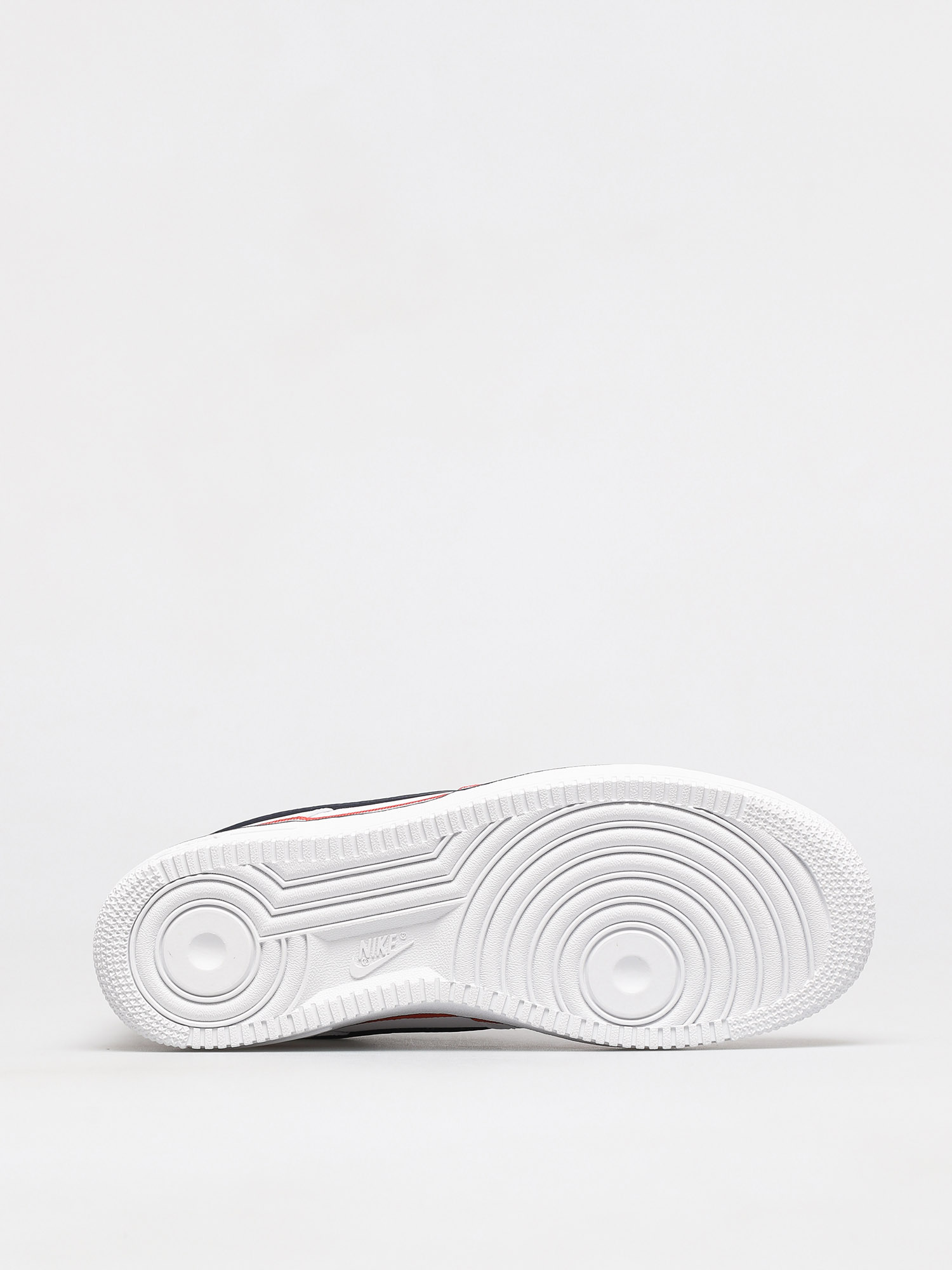 Nike Air Force 1 07 Lv8 Schuhe (white/obsidian habanero red)