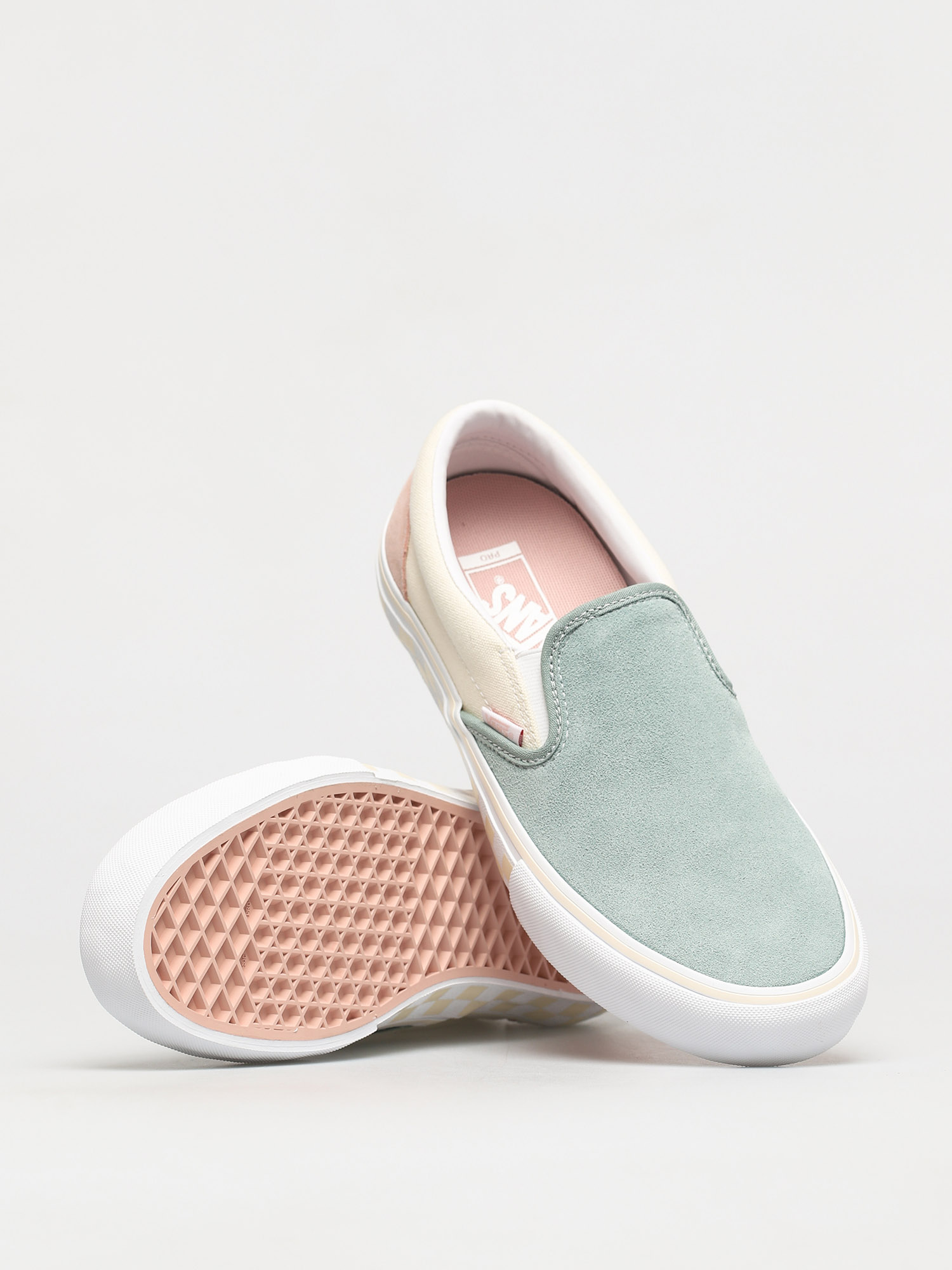 Vans Slip On Pro Shoes (washout/blue/antique)
