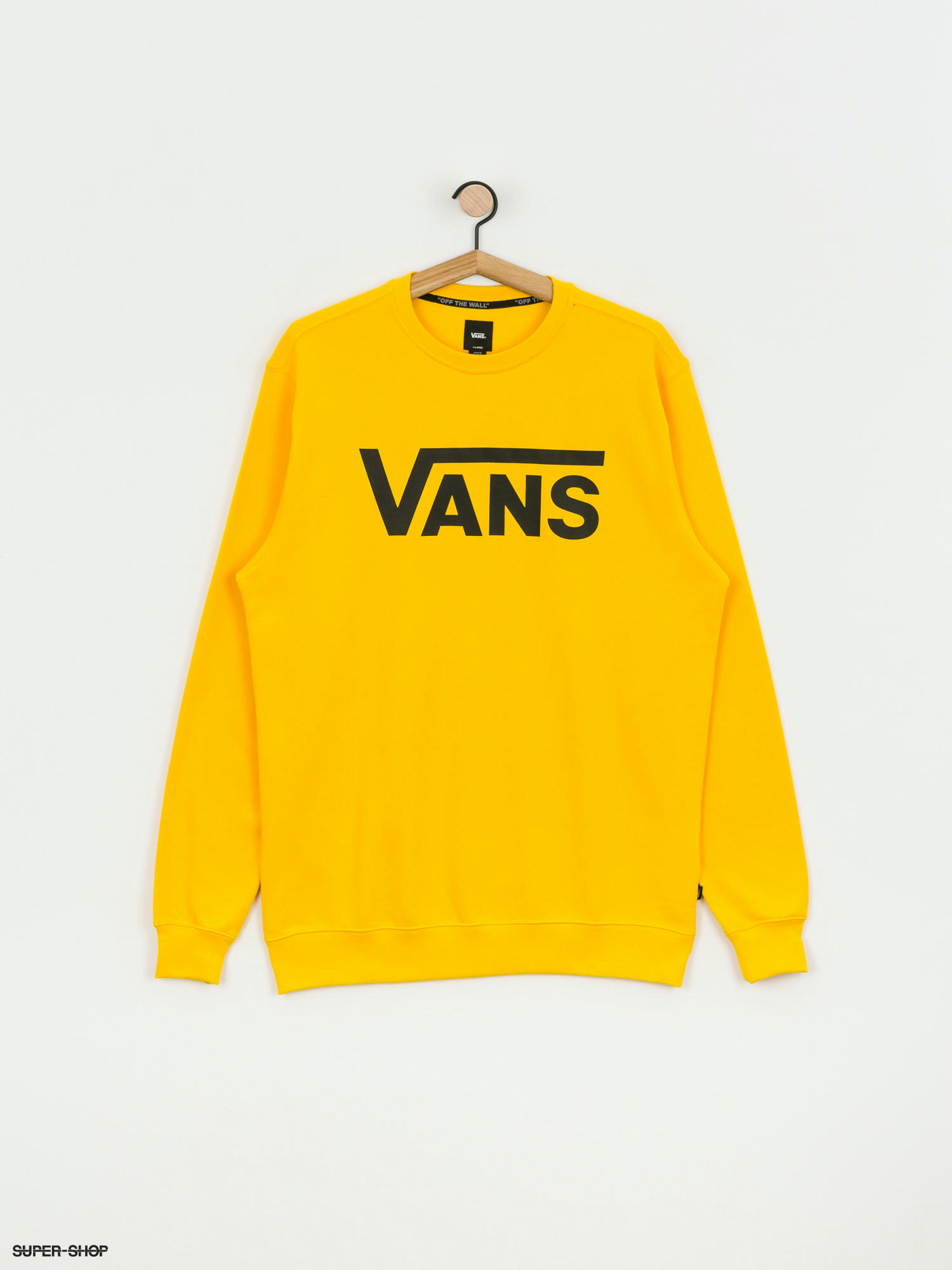 yellow vans sweater