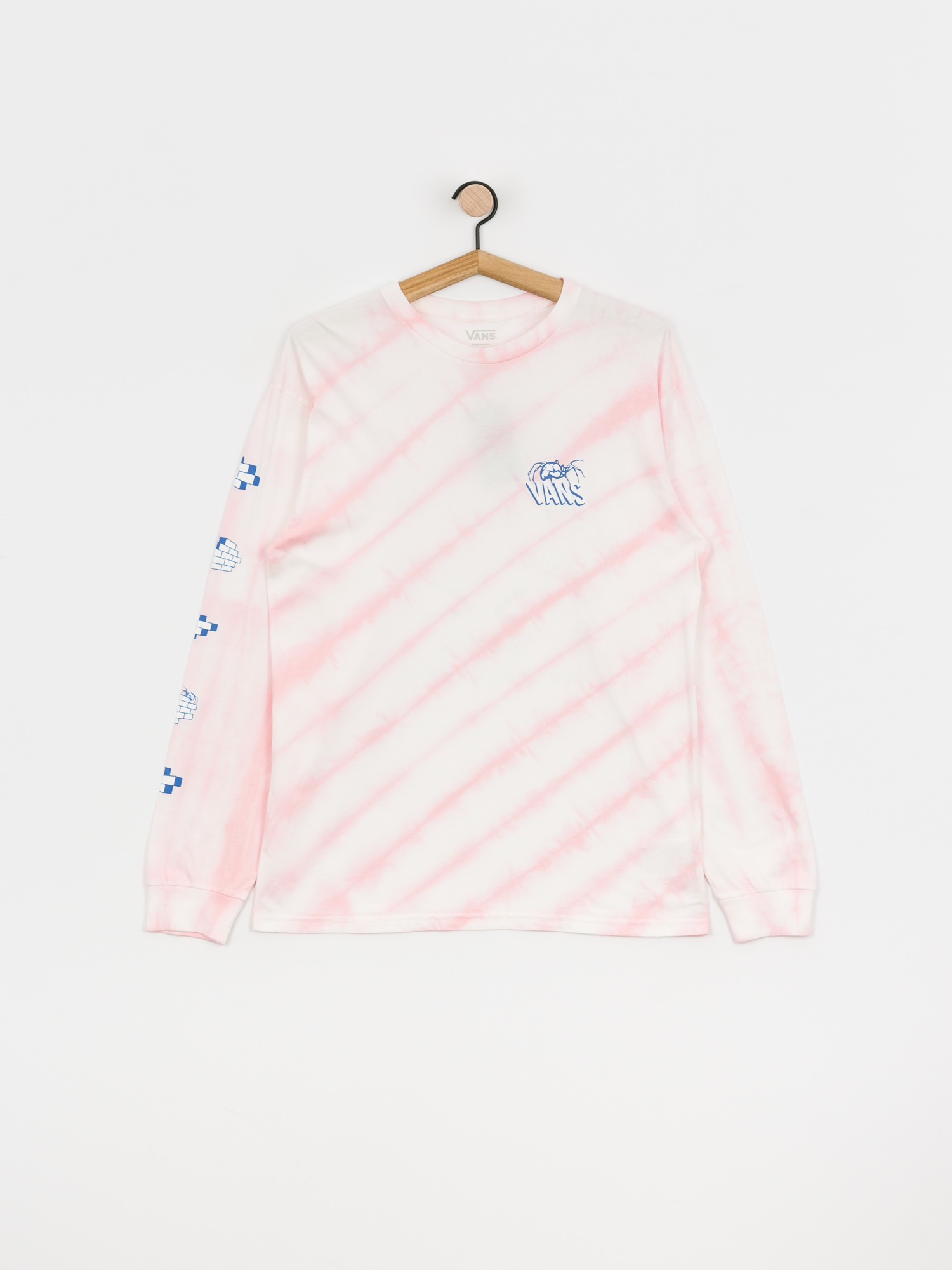vans long sleeve pink