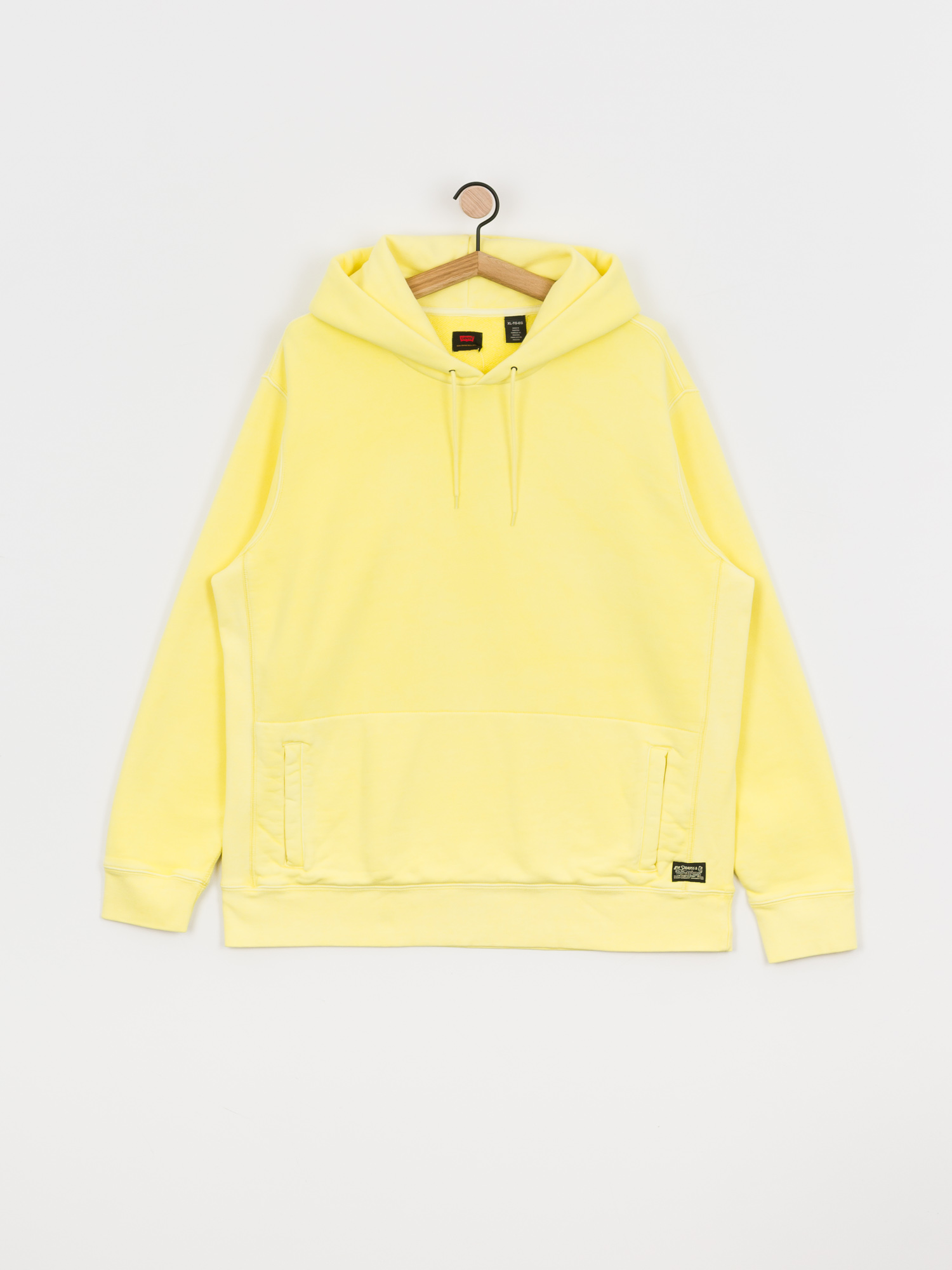 Levi s Skate Pullover HD Hoodie yellow limelight