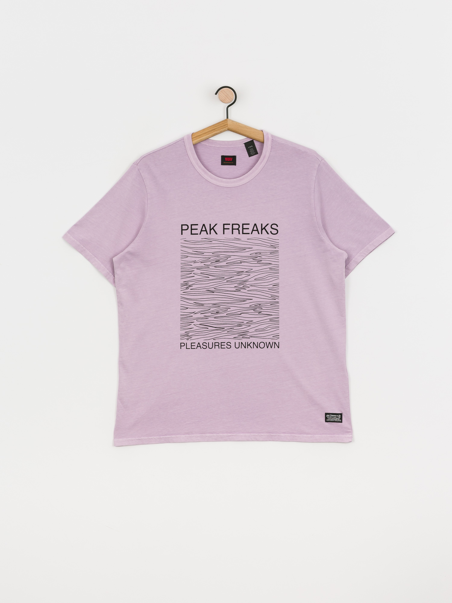 Levi's® Skate Graphic T-shirt (lsc lavender pleasures black)