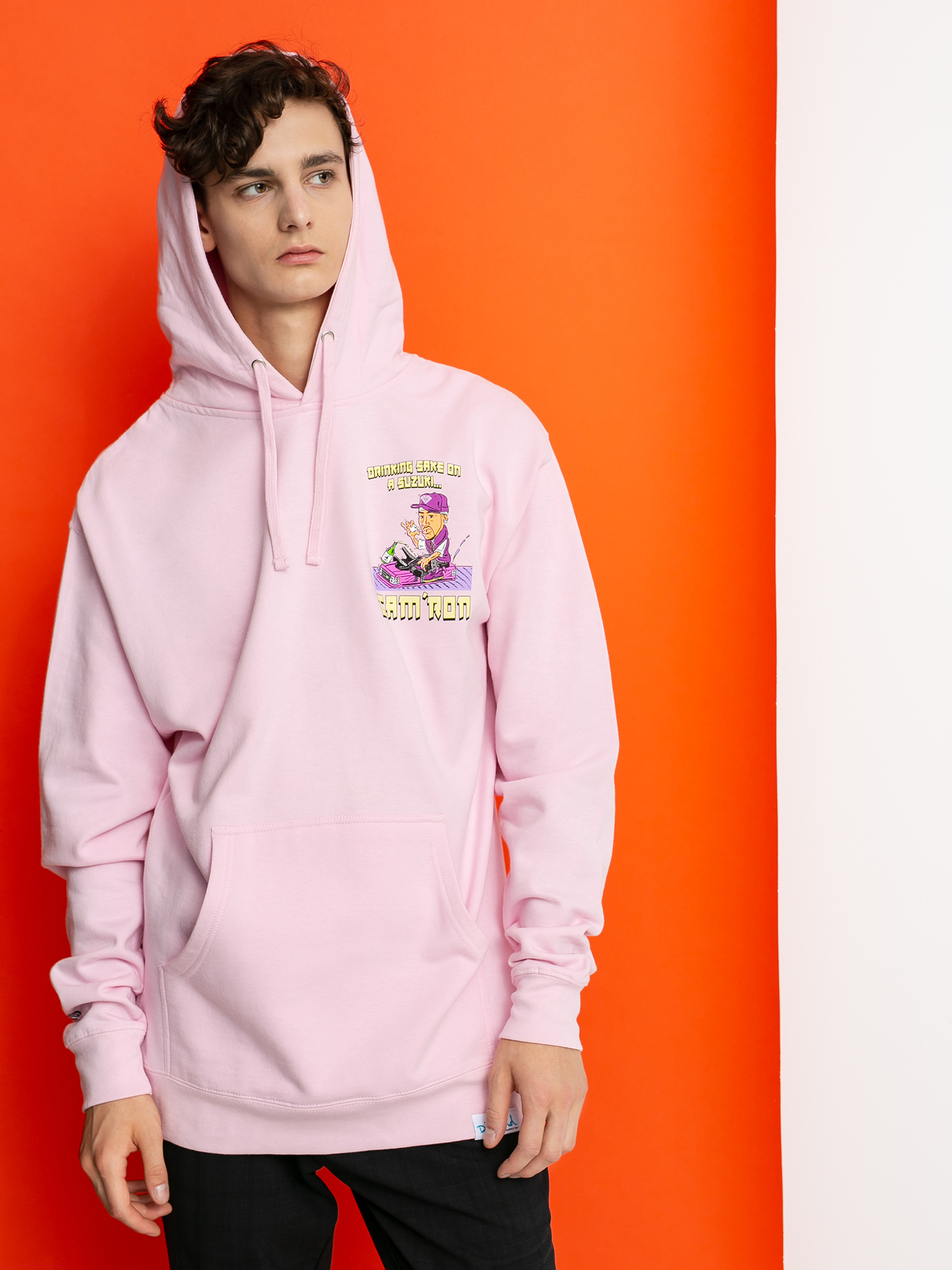 Diamond Supply Co. Sake HD Hoodie (pink)