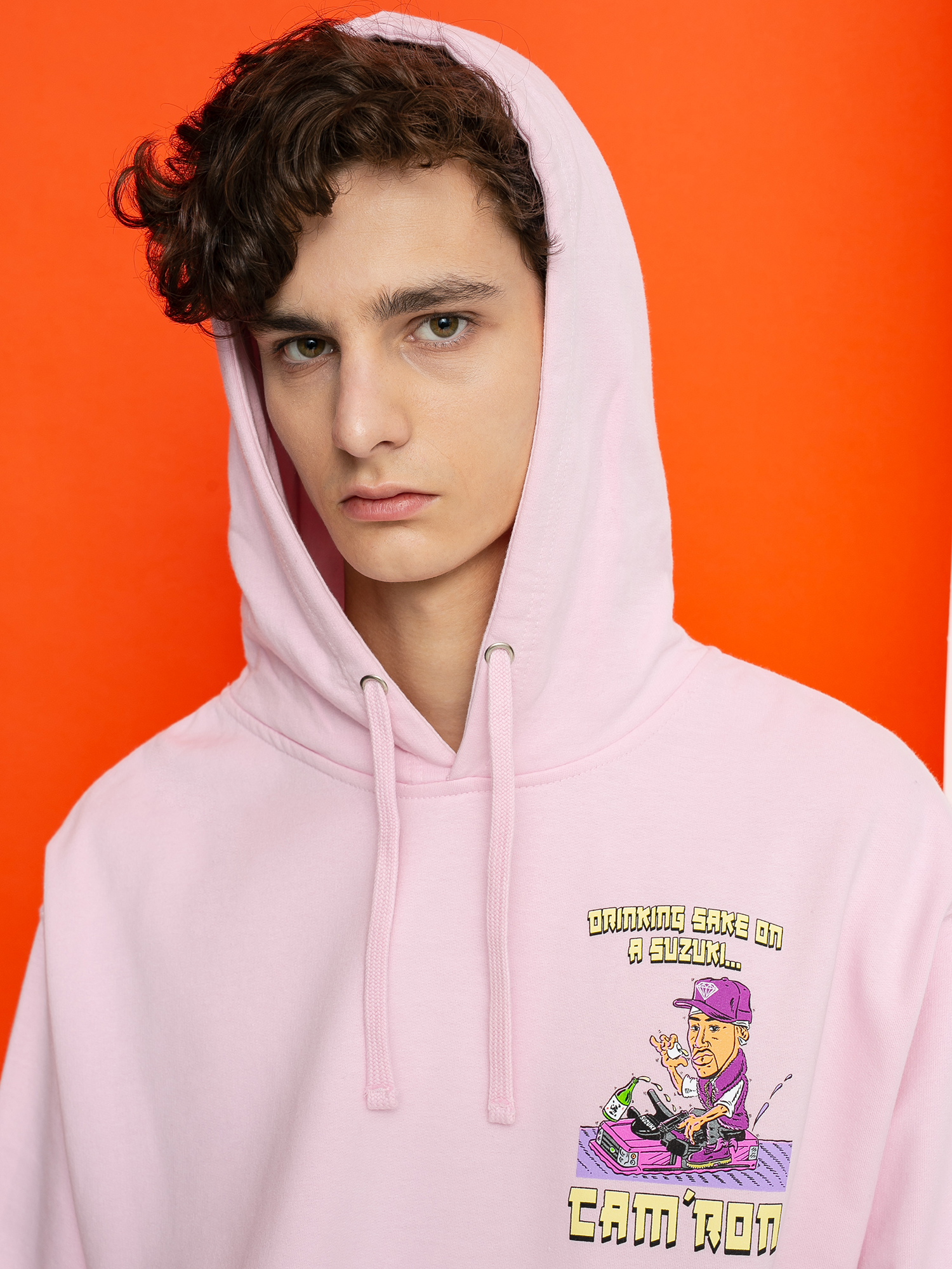 Diamond Supply Co. Sake HD Hoodie (pink)