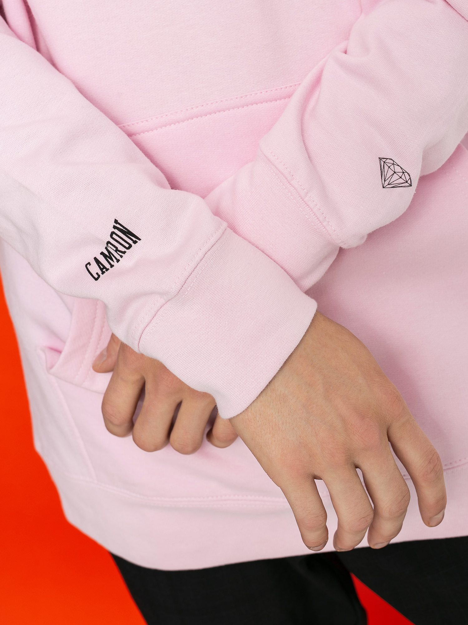 Diamond Supply Co. Sake HD Hoodie (pink)