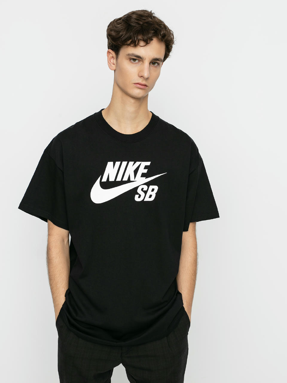 Nike SB Logo T-shirt (black/white)