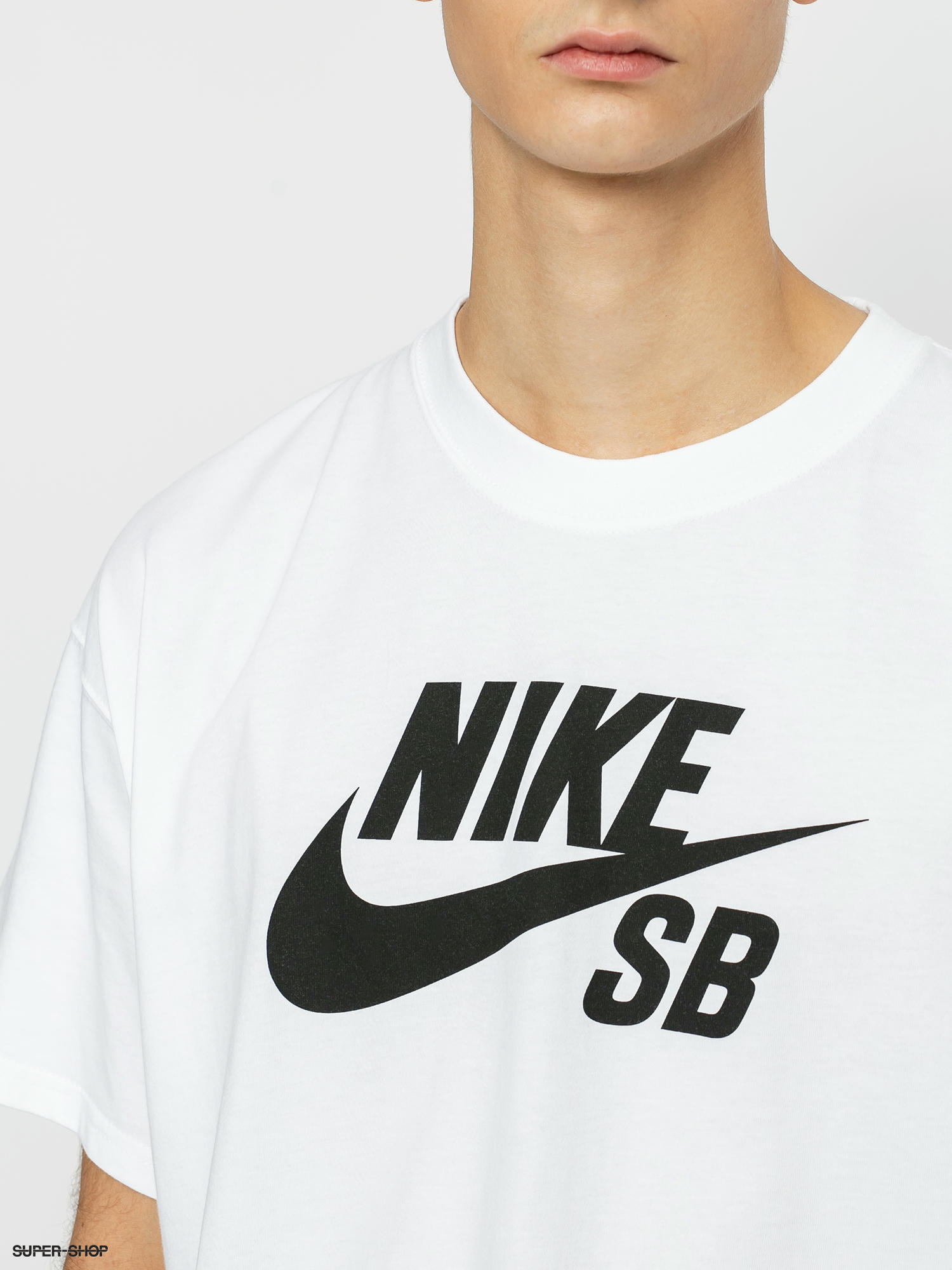 Nike SB Logo T-shirt (white/black)