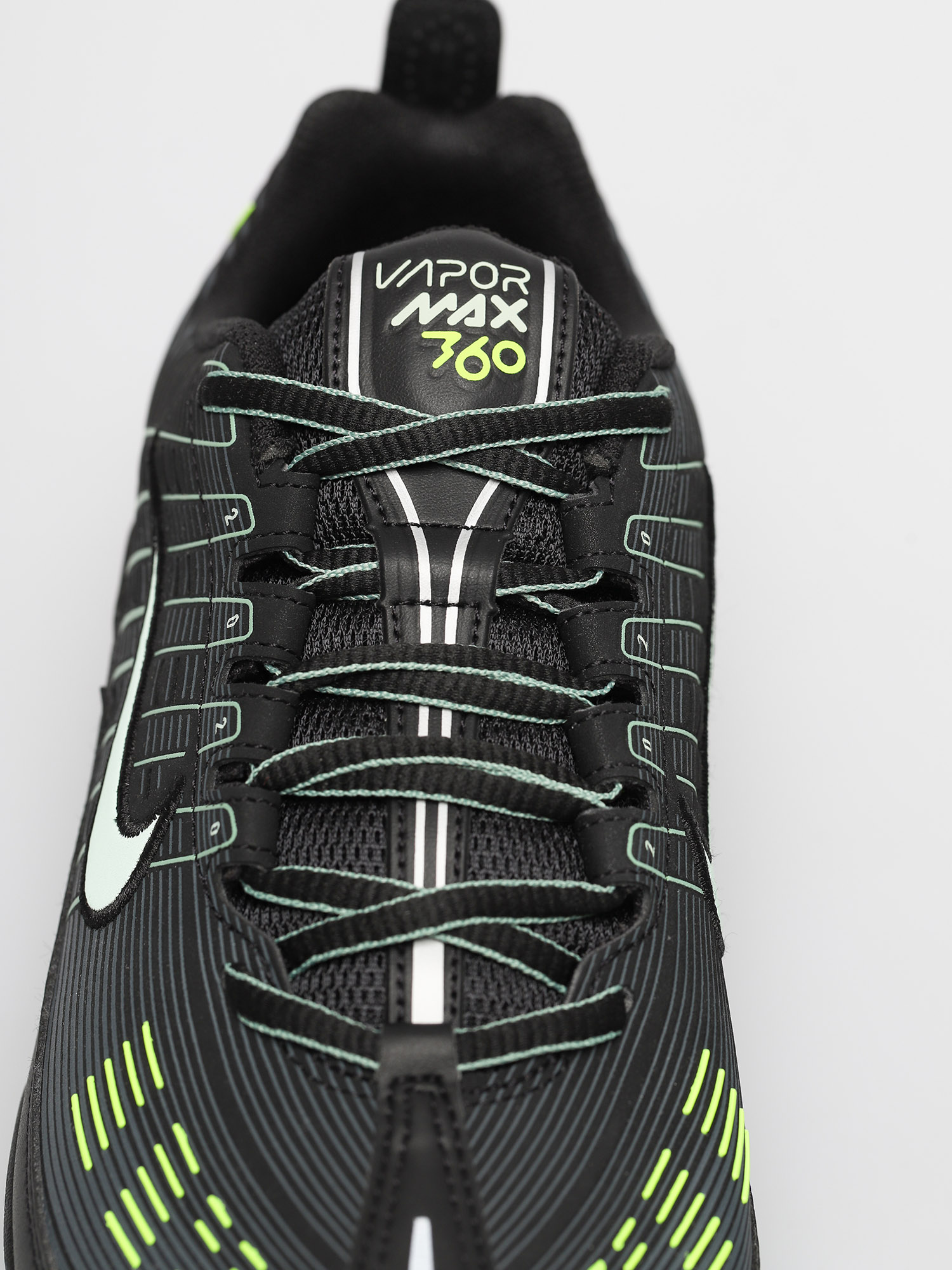 Nike Air Vapormax 360 Schuhe (black/pistachio frost silver pine volt)