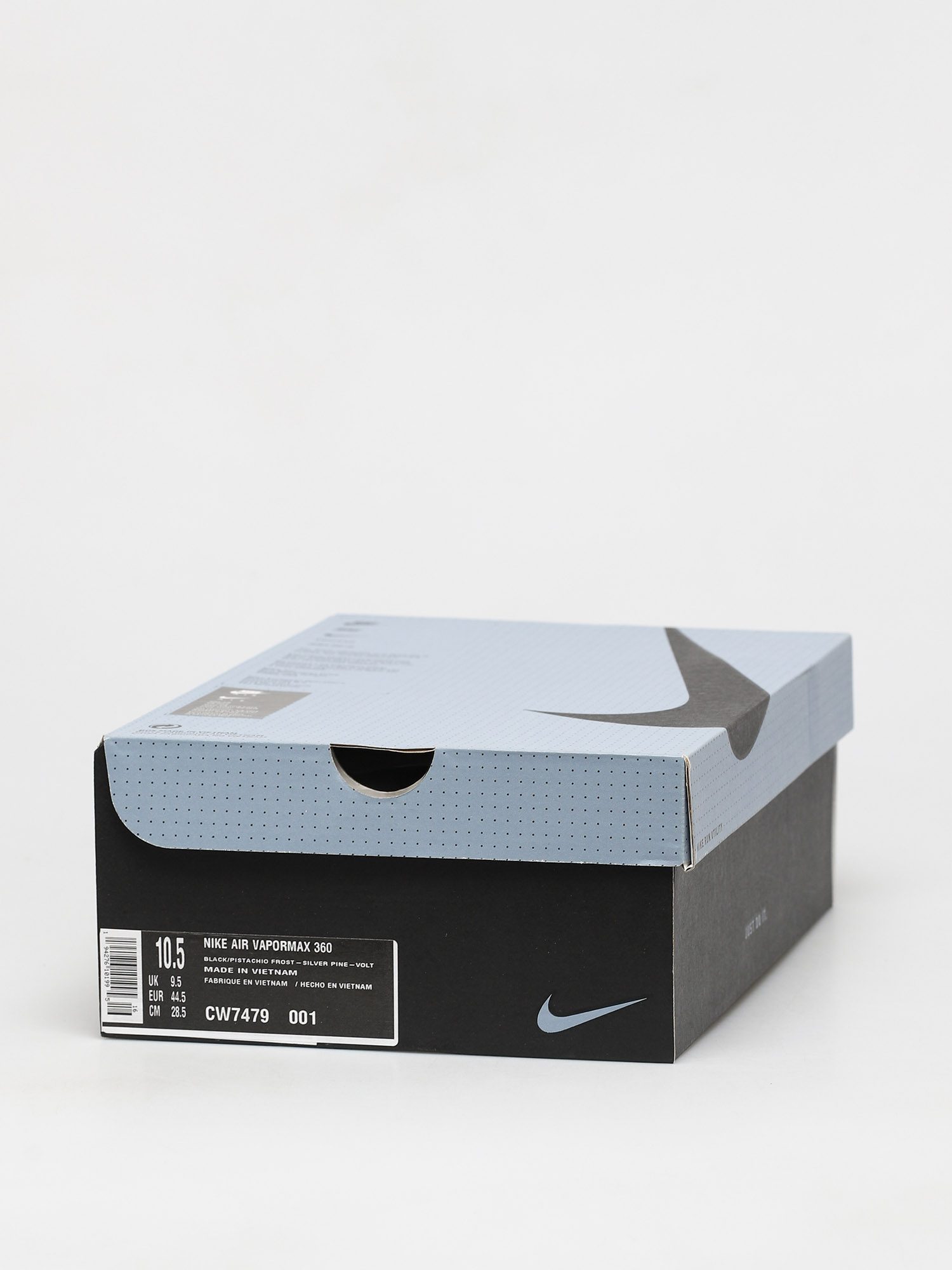 Nike Air Vapormax 360 Schuhe (black/pistachio frost silver pine volt)