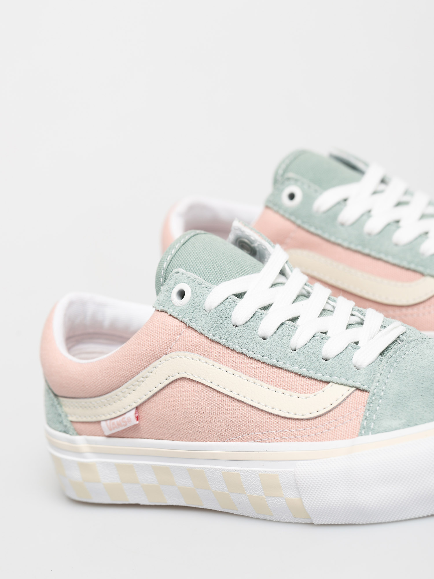Vans Old Skool Pro Shoes (washout/peach/blue)