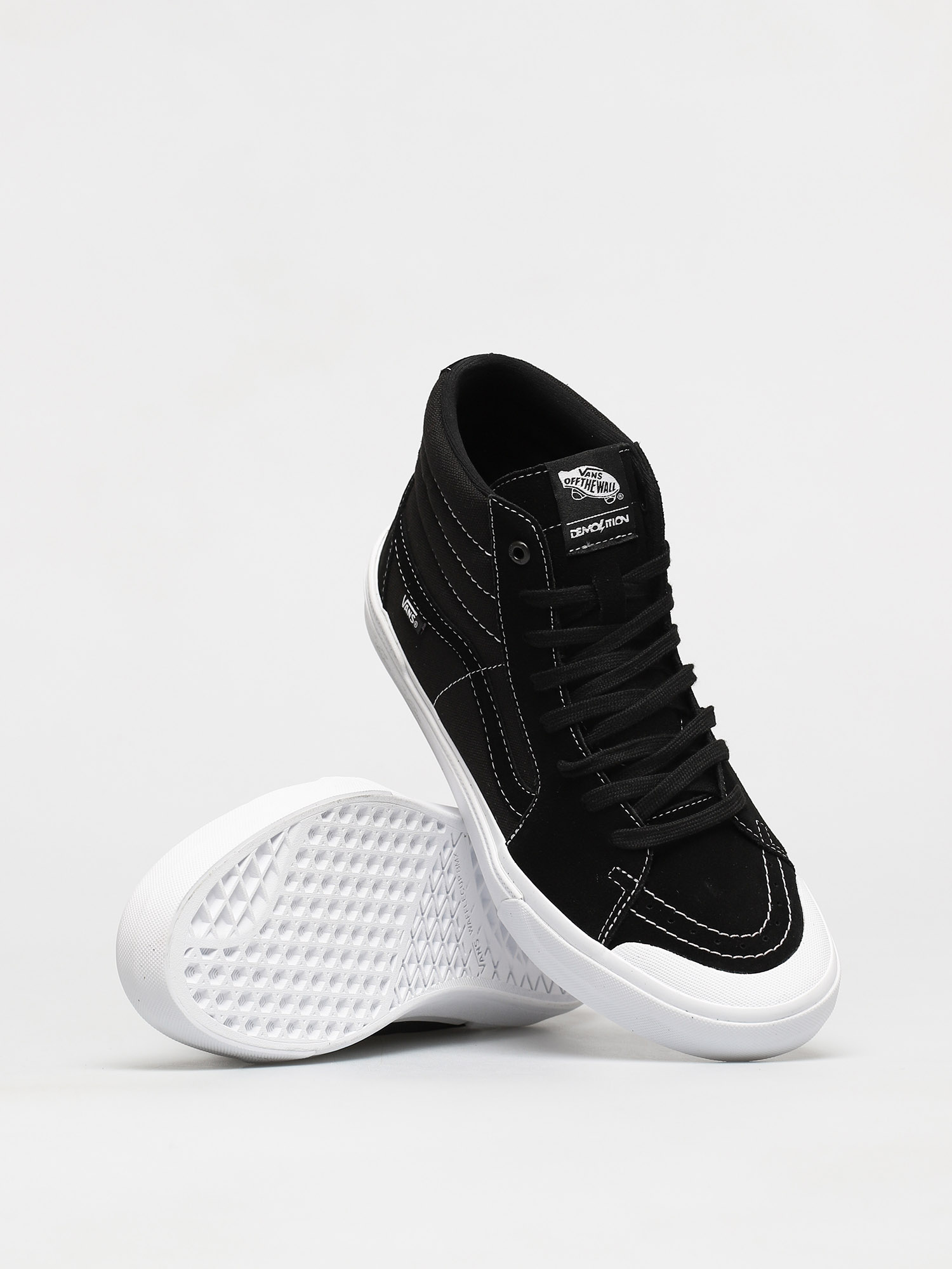 Vans X Demolition Sk8 Hi Pro Bmx Shoes (demolition/black/white)