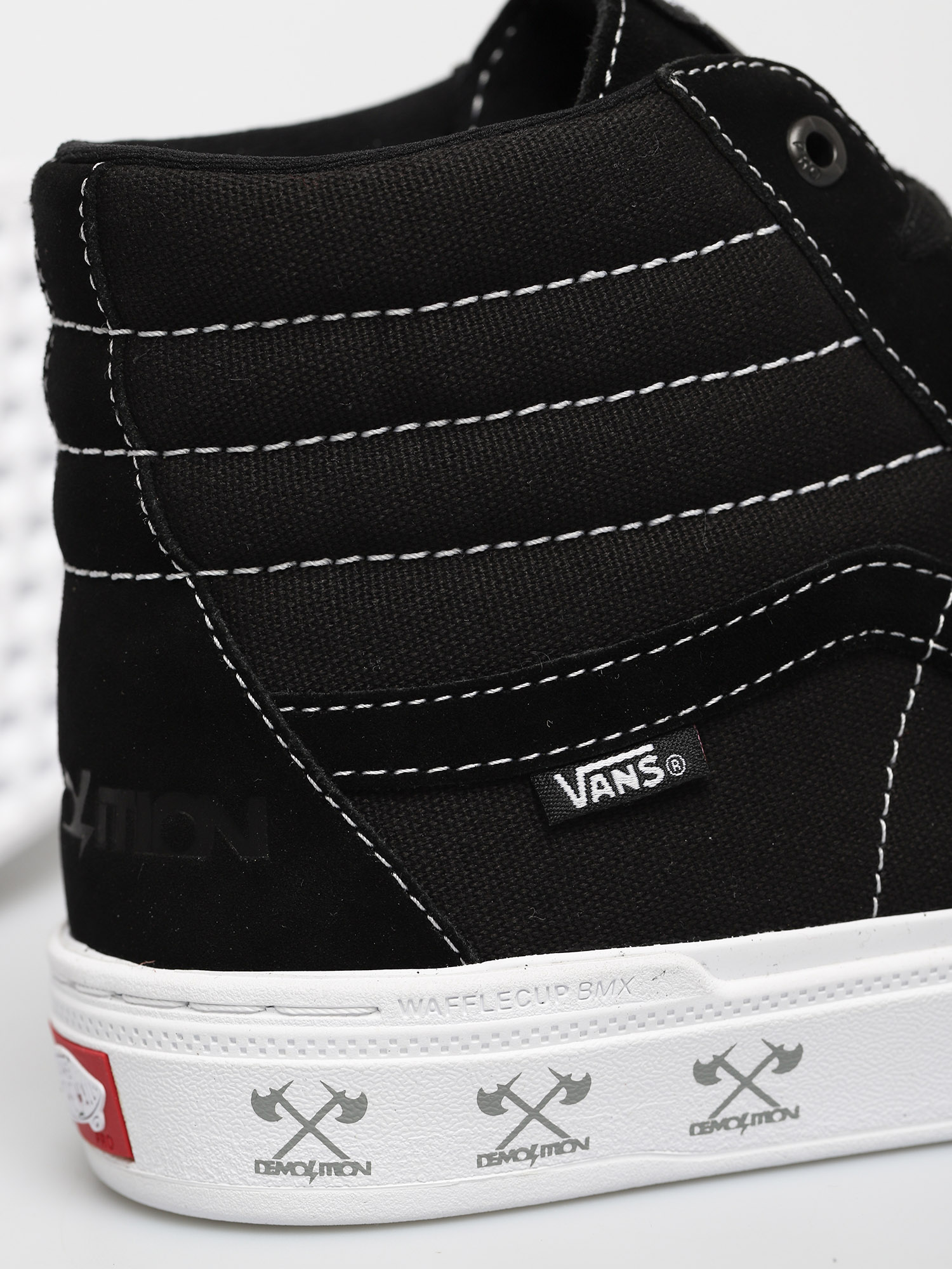 Vans X Demolition Sk8 Hi Pro Bmx Shoes (demolition/black/white)
