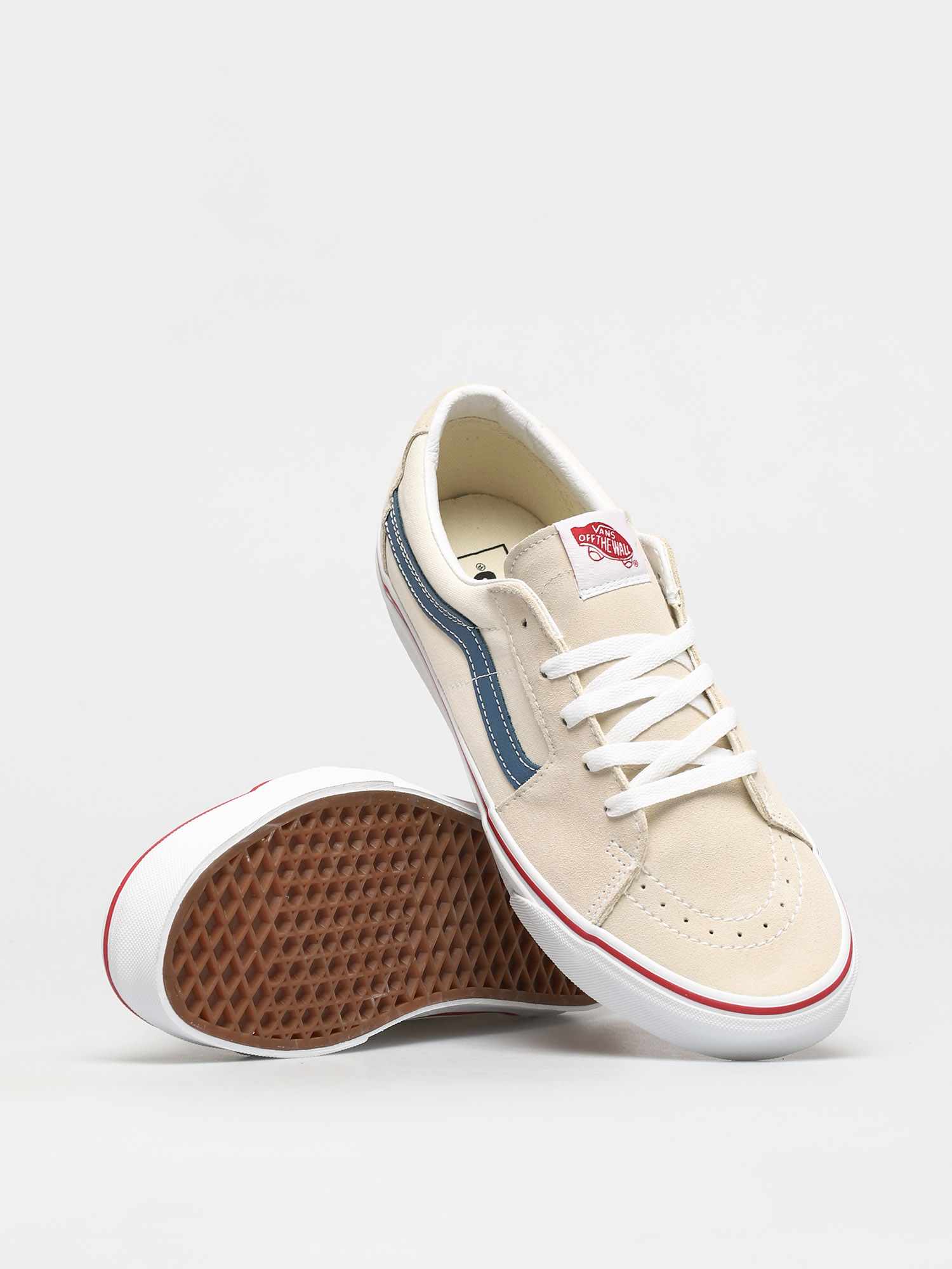 vans sk8 low classic white navy