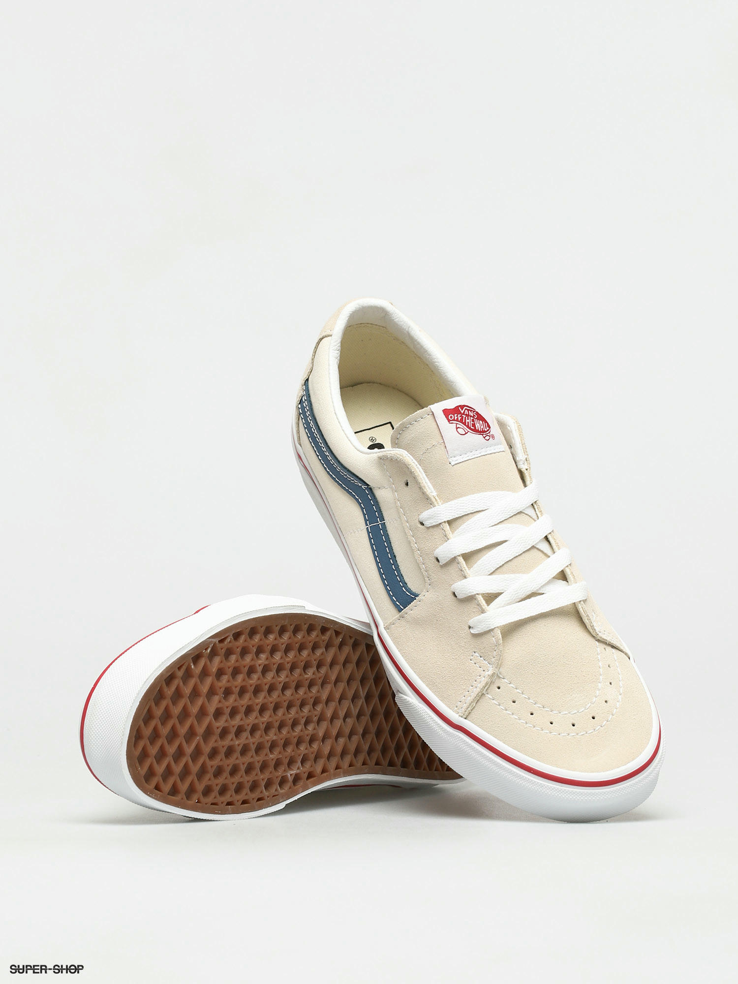 Vans Sk8 Low Shoes (classic white/navy)